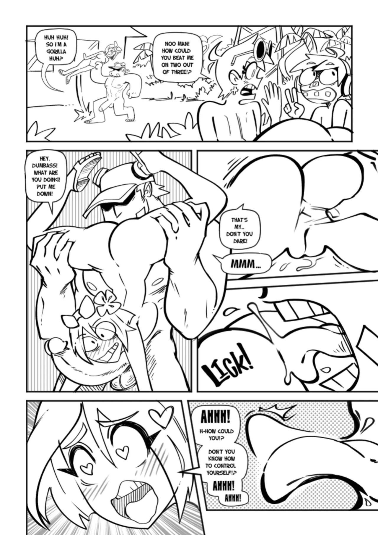 [Gerph] SkarpWorld Ch. 18: Tremors (B/W) (Ongoing)