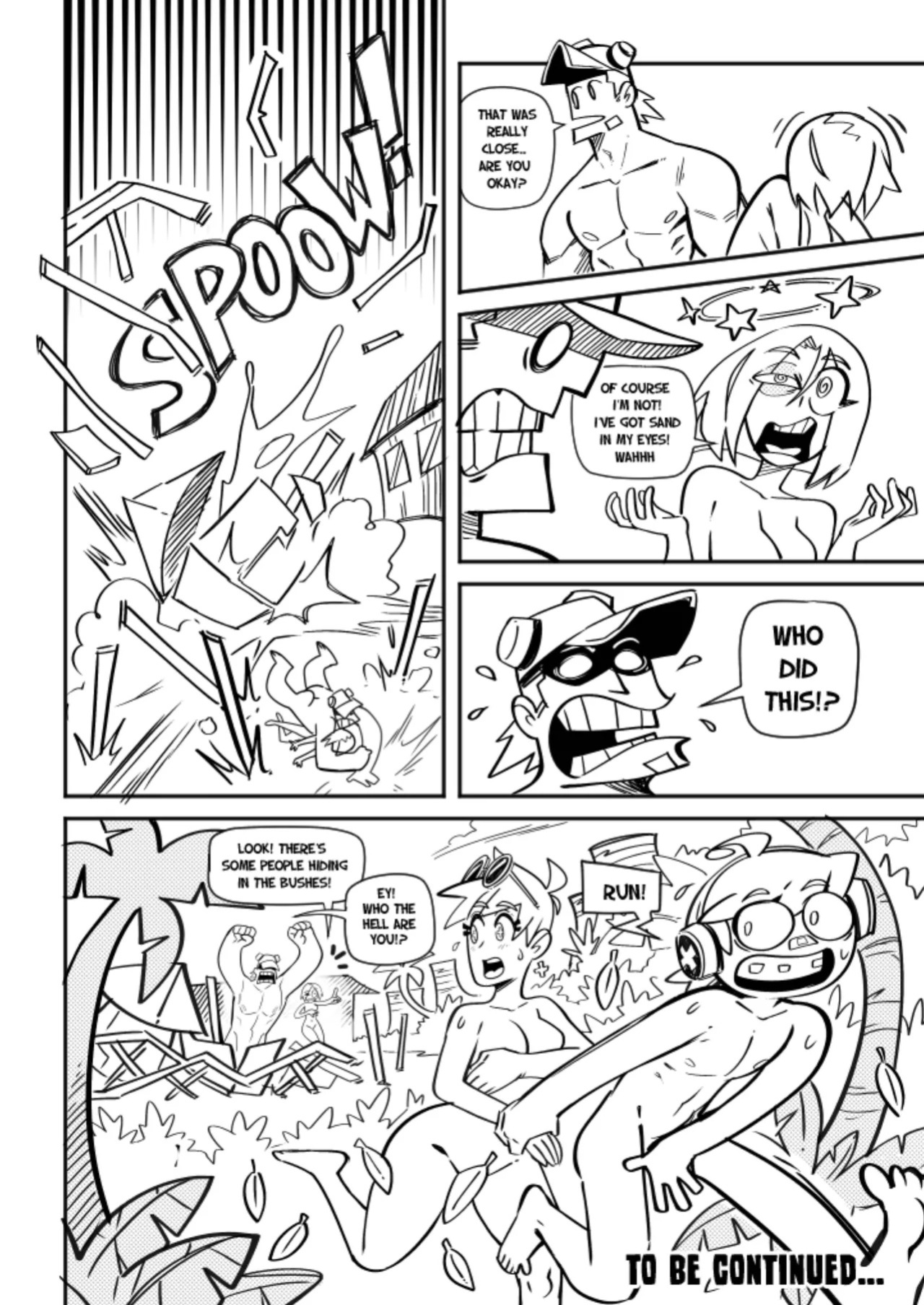 [Gerph] SkarpWorld Ch. 18: Tremors (B/W) (Ongoing)