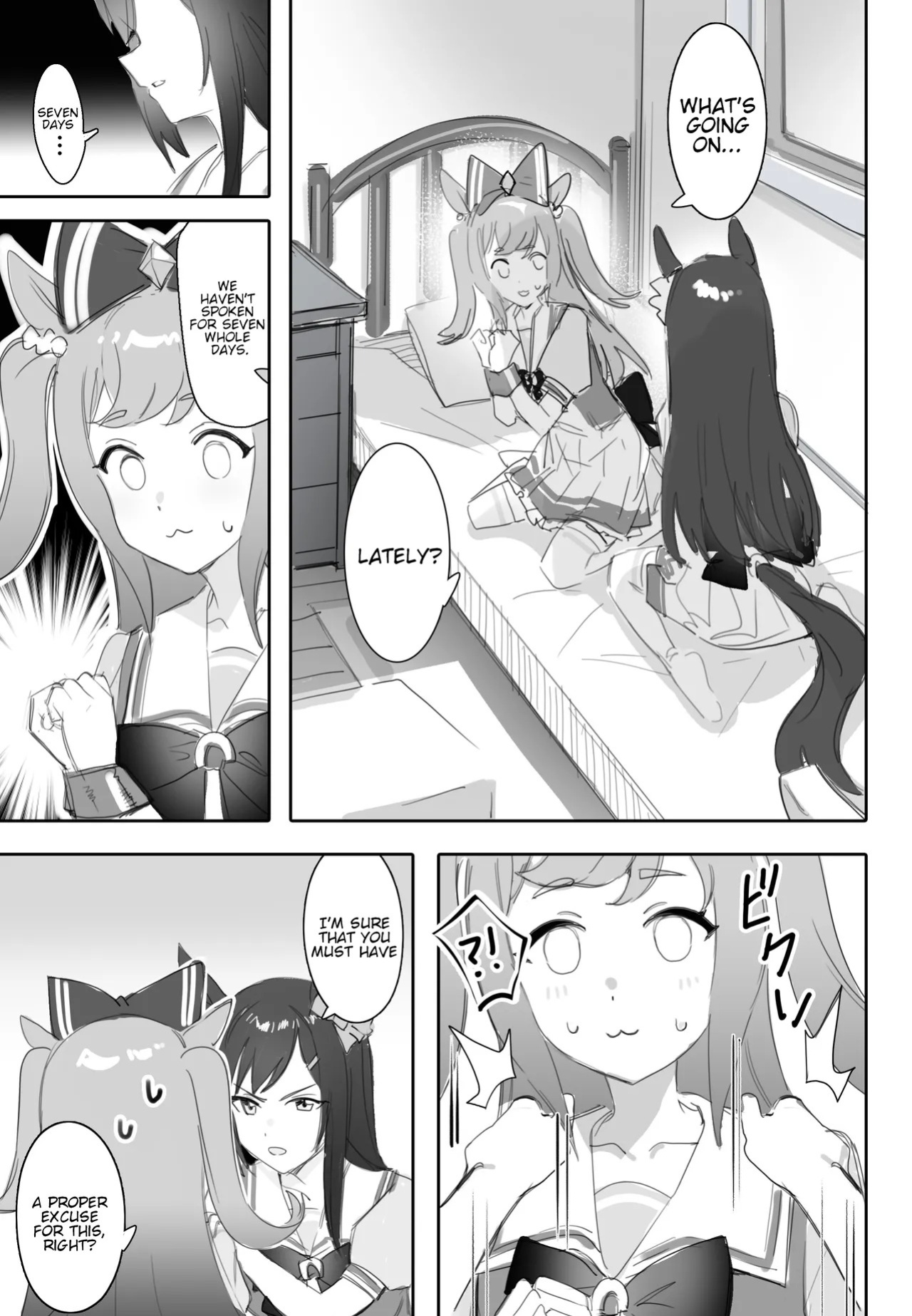 [Awei] Tagai ni Kasoku suru Kodou | Hearts Racing in Sync (Uma Musume Pretty Derby) [English]