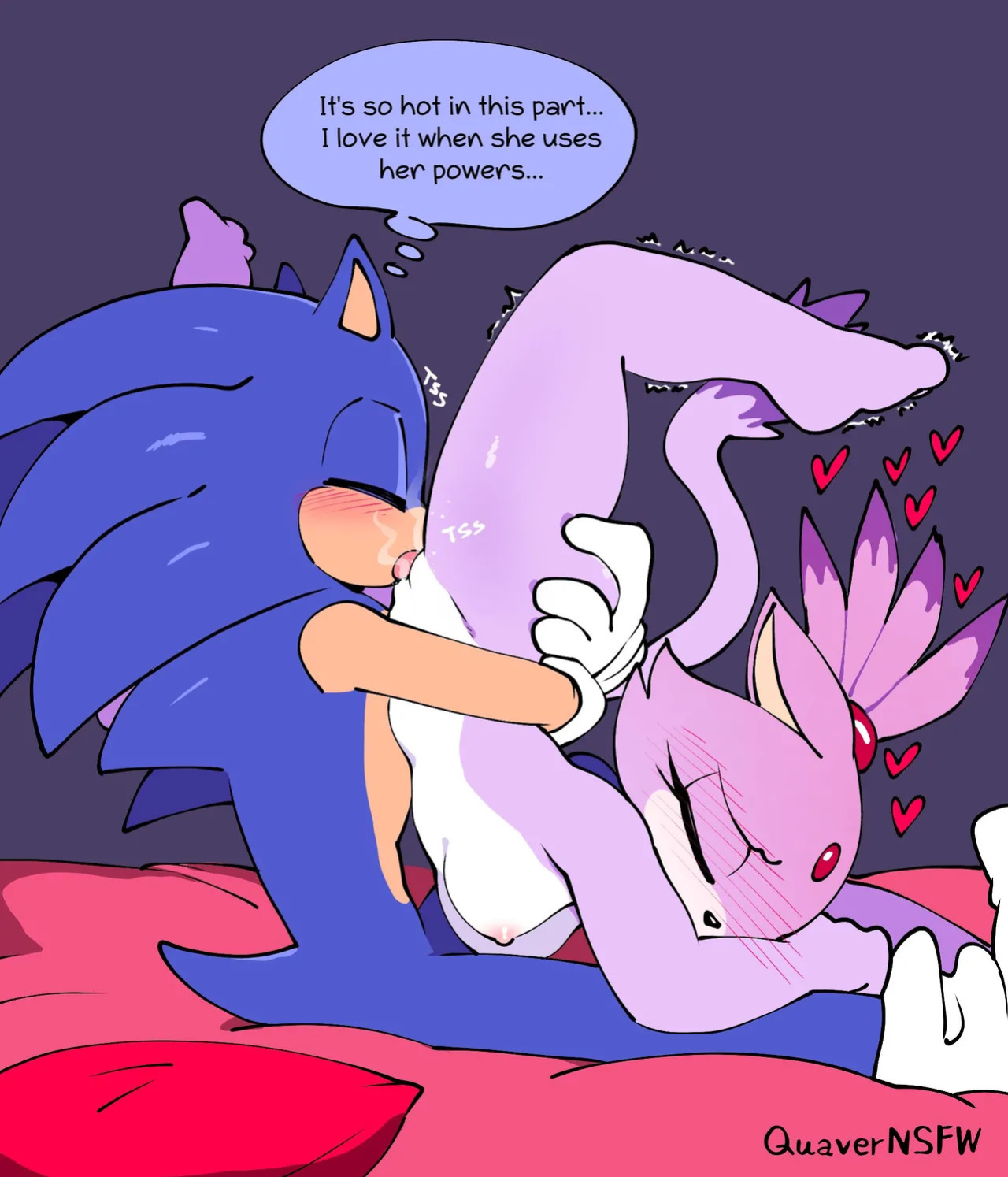 [QuaverNSFW] Spending The Night in His Dimension