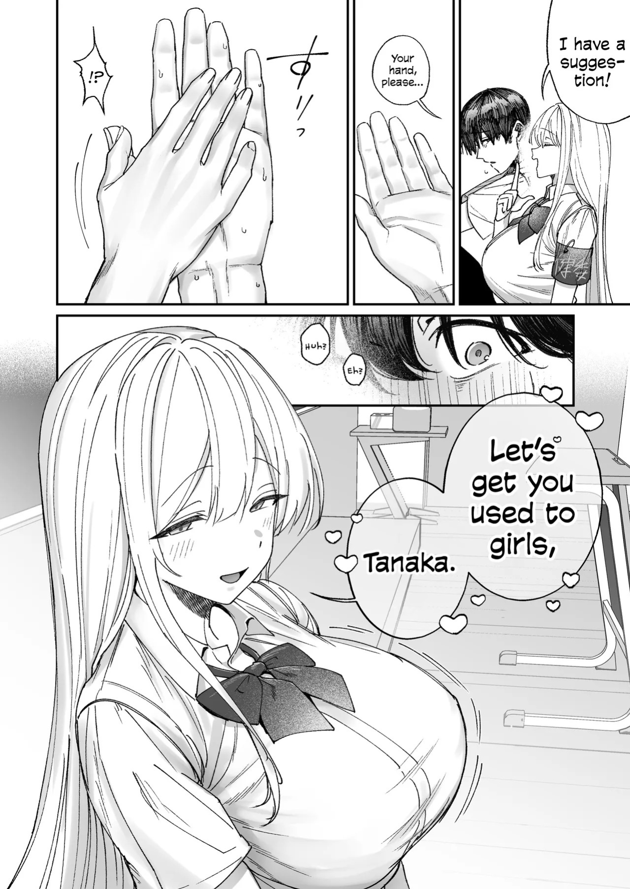 [Getsumatsu (Shuumatsu)] Seiso-kei Hoken Iin wa Ijou ni Yasashii | That Playful Health Committee Member Is Weirdly Kind [English] [Cookie Cruncher]