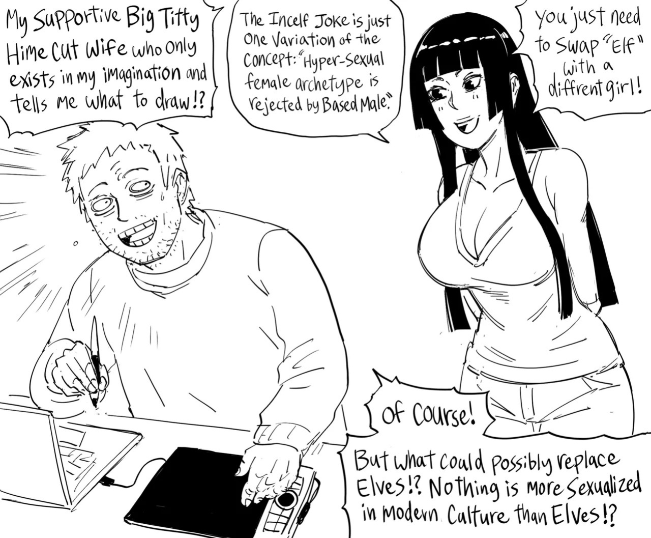 [BB (Baalbuddy)] Failing Internet Cartoonist