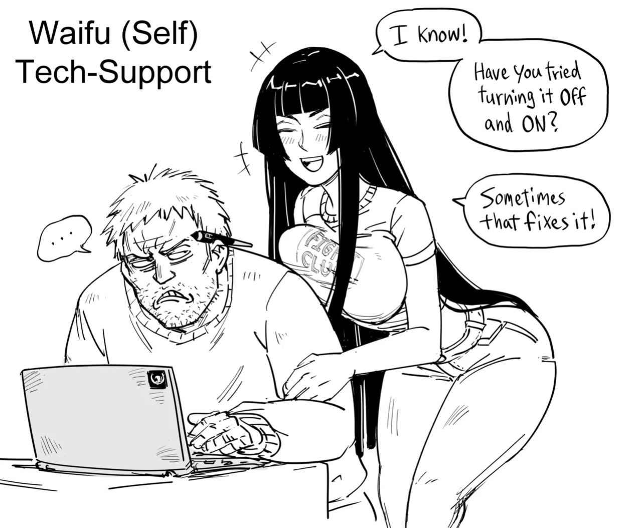 [BB (Baalbuddy)] Failing Internet Cartoonist