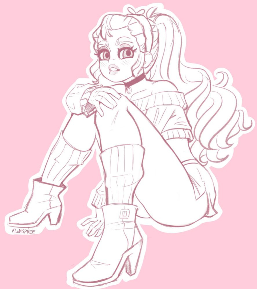 [Squeezable x KlimSpree] June x Latte (ft. Mocha & Taffy, Violet & Bossy Lady) (OC)