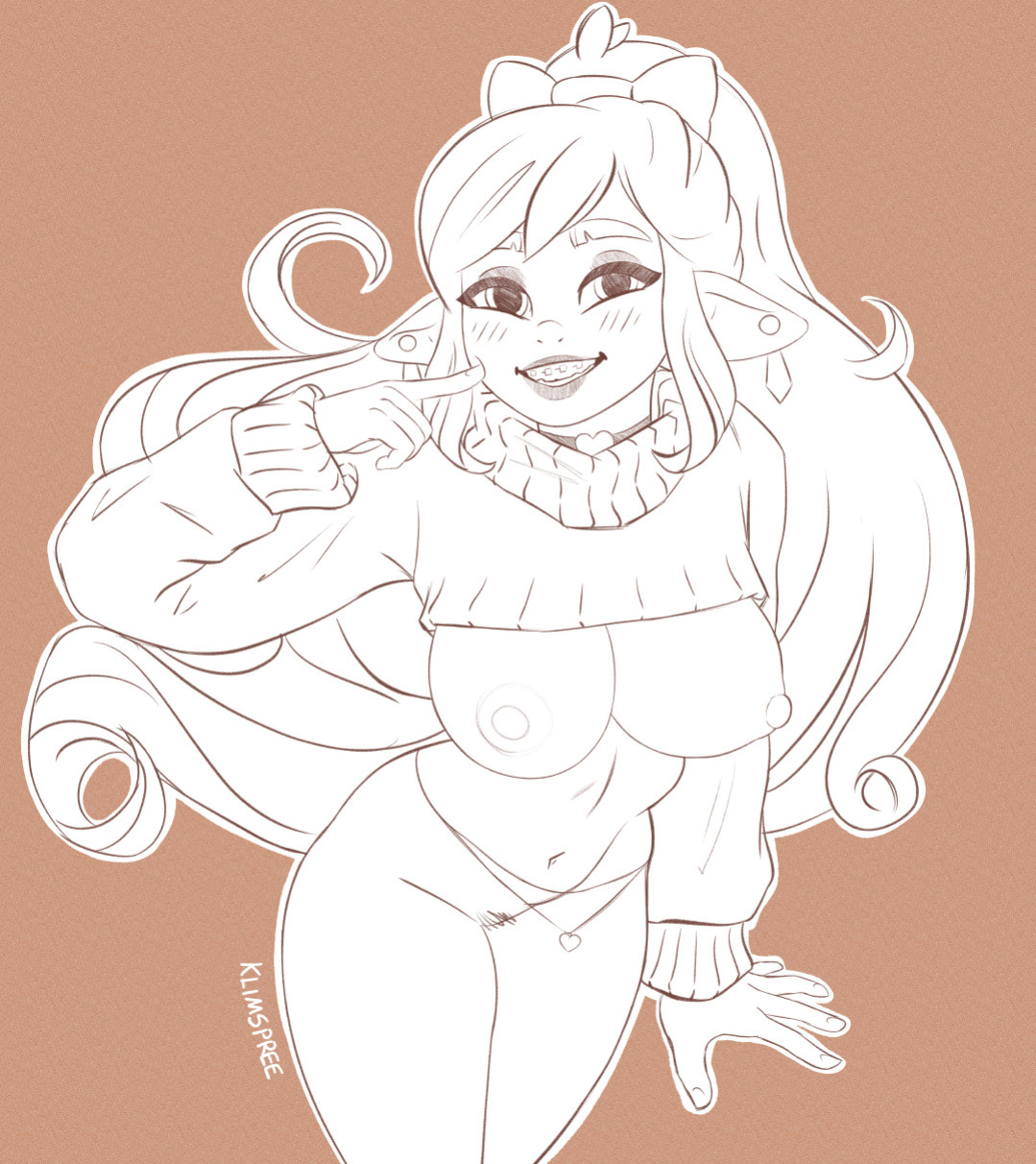 [Squeezable x KlimSpree] June x Latte (ft. Mocha & Taffy, Violet & Bossy Lady) (OC)