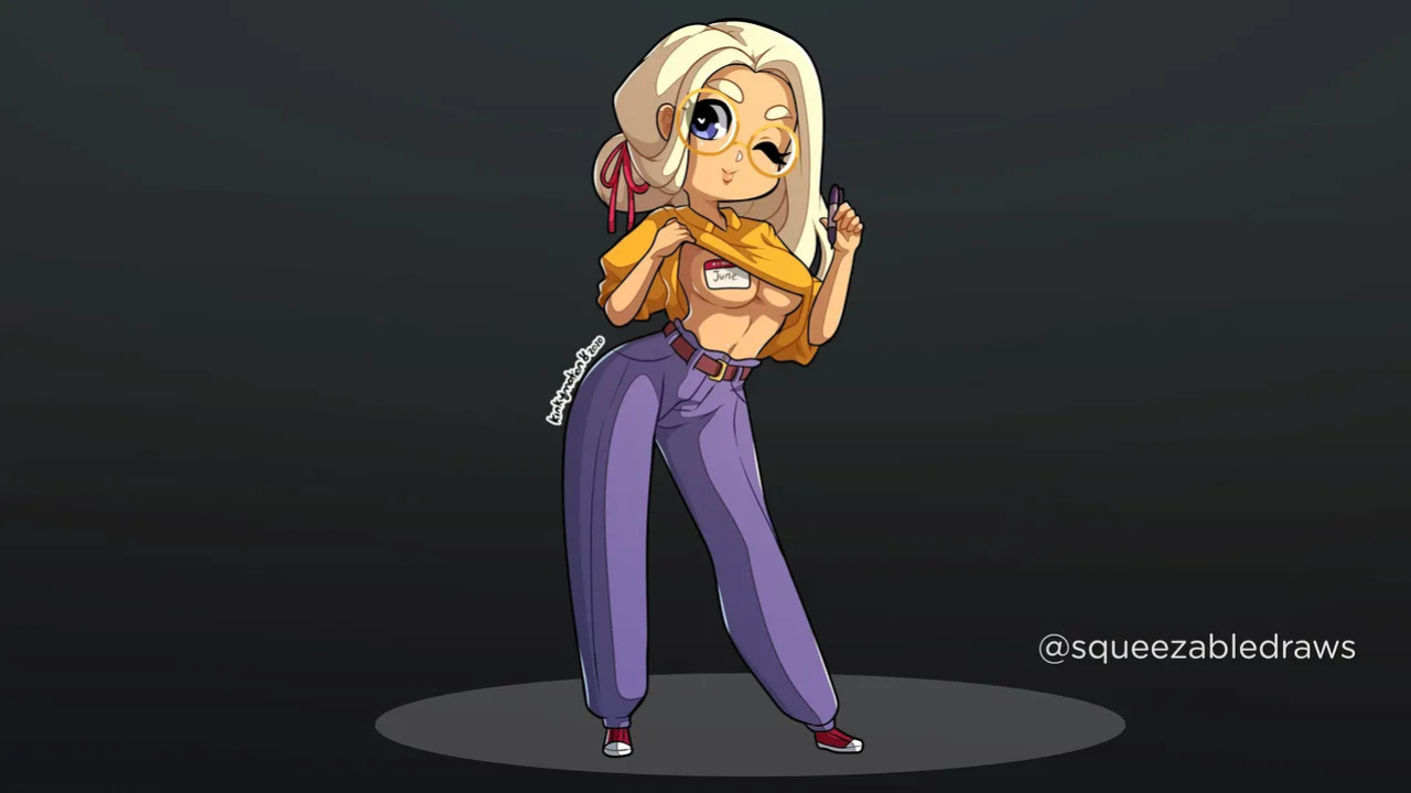 [Squeezable x KlimSpree] June x Latte (ft. Mocha & Taffy, Violet & Bossy Lady) (OC)