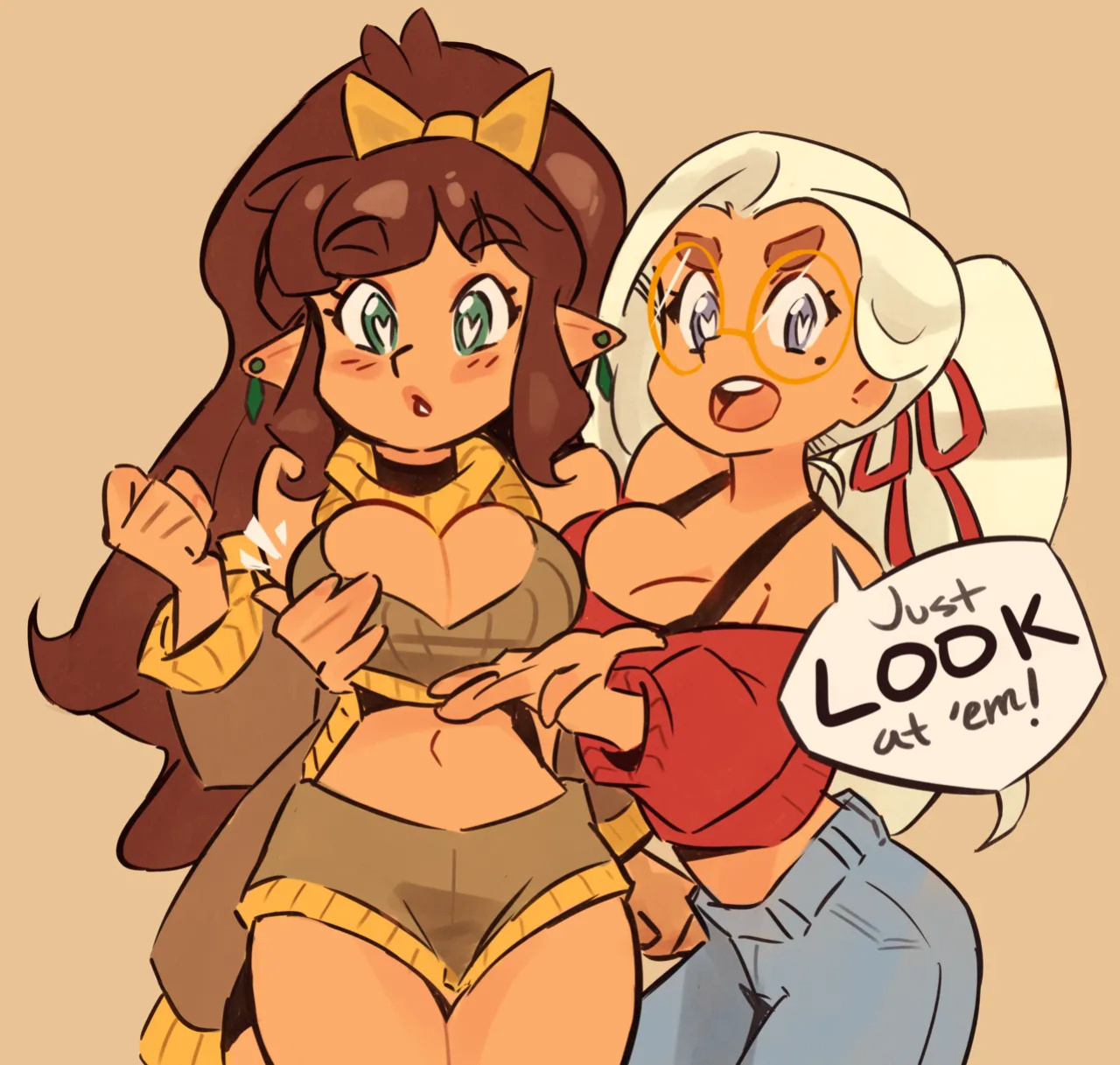 [Squeezable x KlimSpree] June x Latte (ft. Mocha & Taffy, Violet & Bossy Lady) (OC)