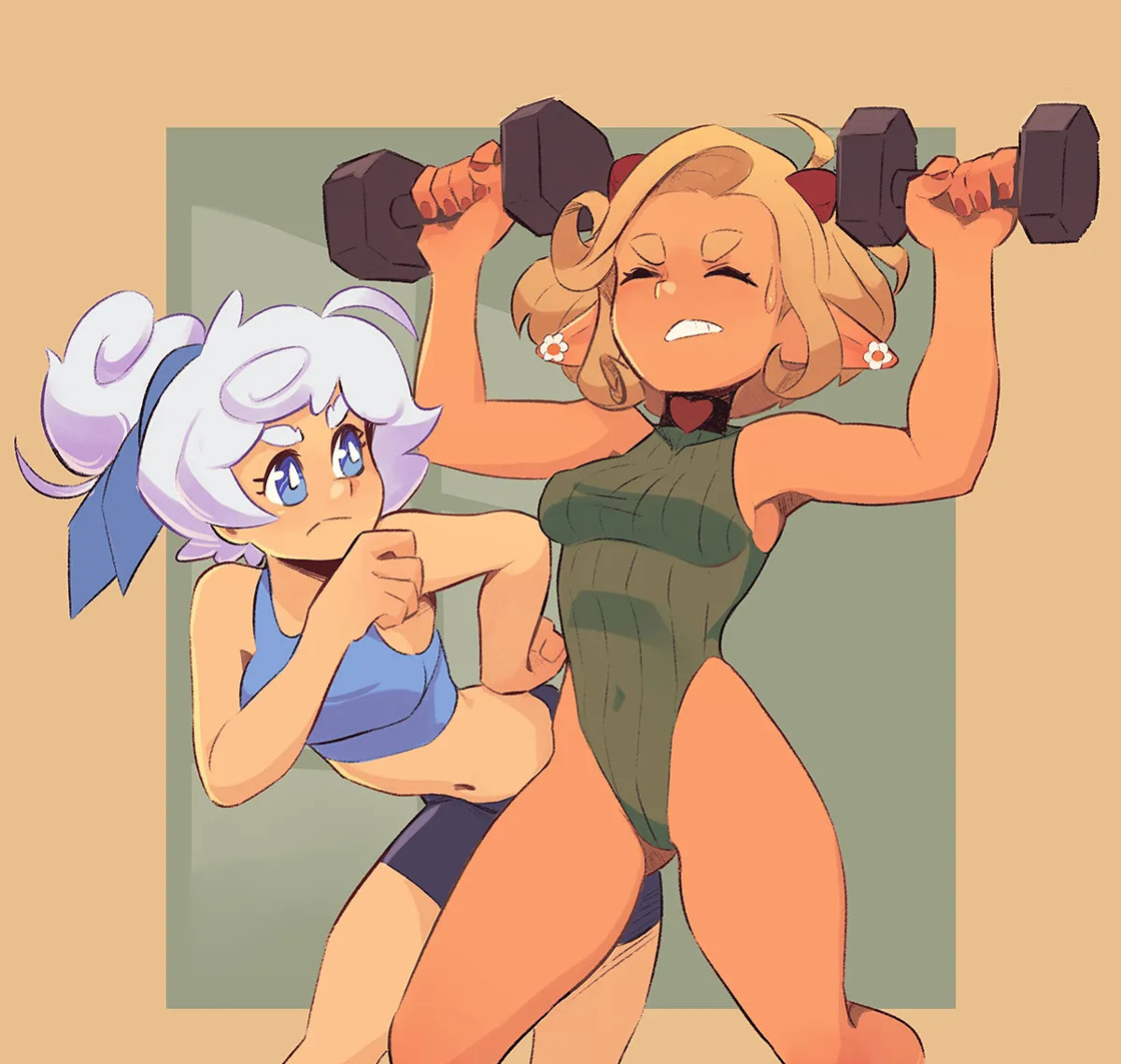 [Squeezable x KlimSpree] June x Latte (ft. Mocha & Taffy, Violet & Bossy Lady) (OC)