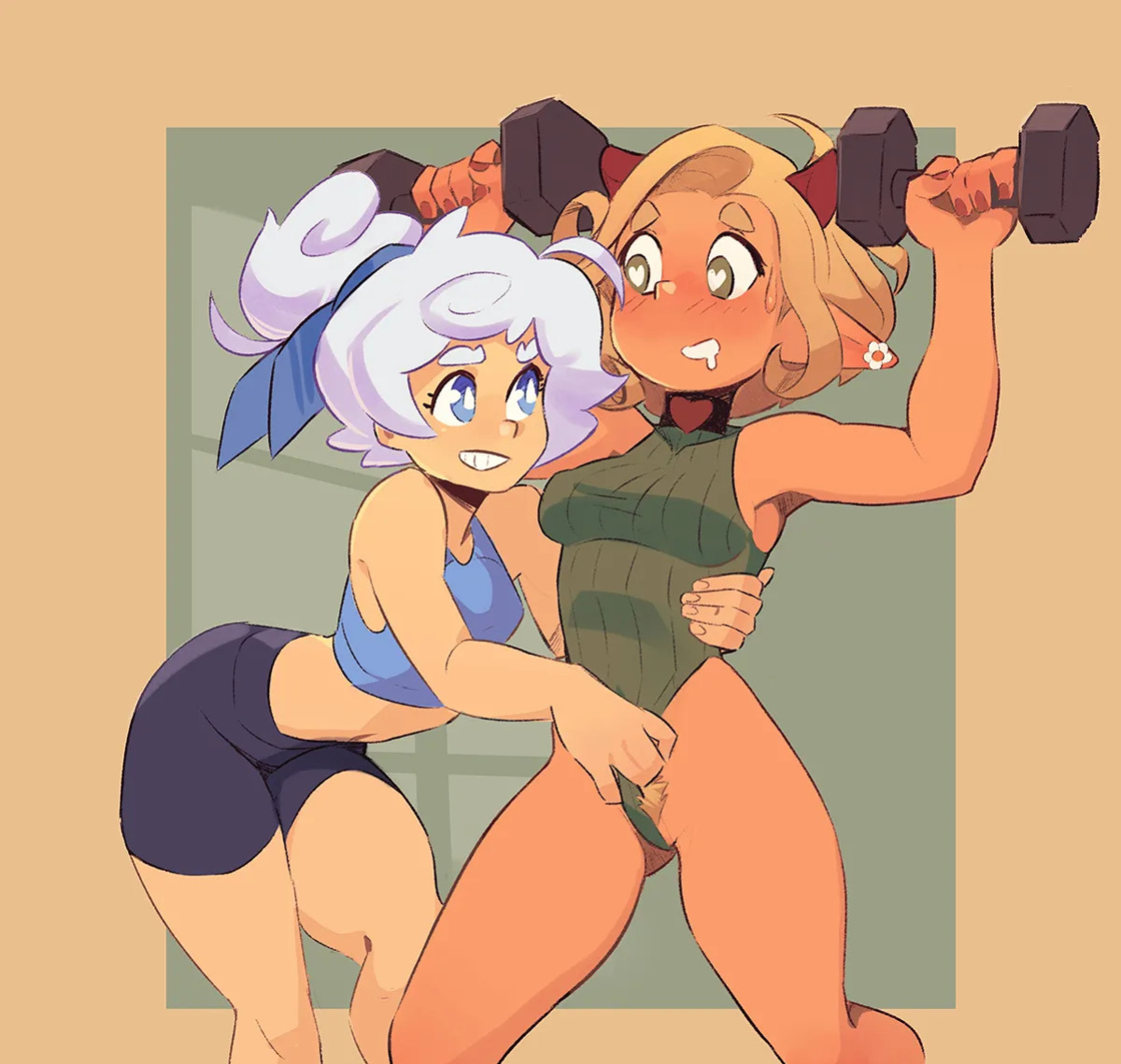 [Squeezable x KlimSpree] June x Latte (ft. Mocha & Taffy, Violet & Bossy Lady) (OC)