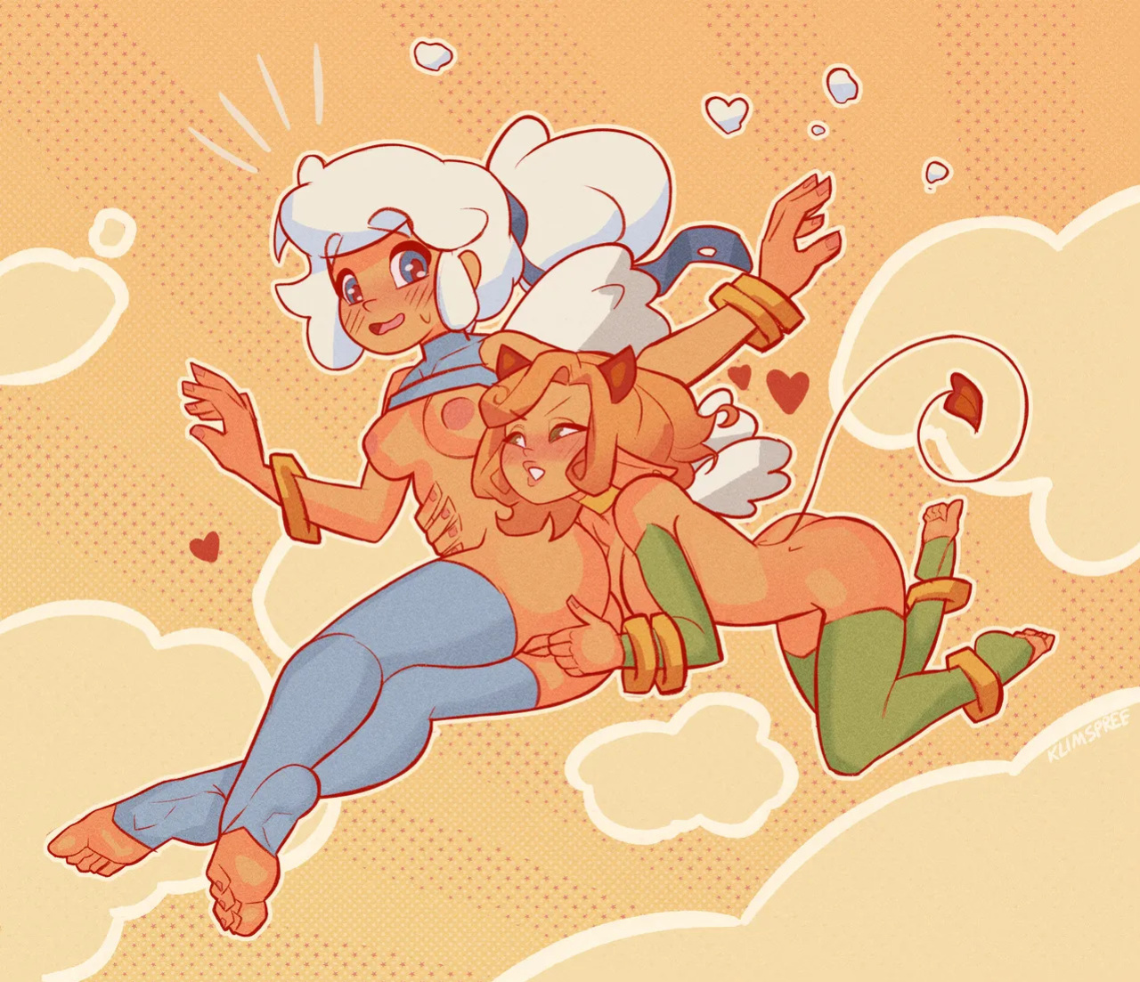 [Squeezable x KlimSpree] June x Latte (ft. Mocha & Taffy, Violet & Bossy Lady) (OC)