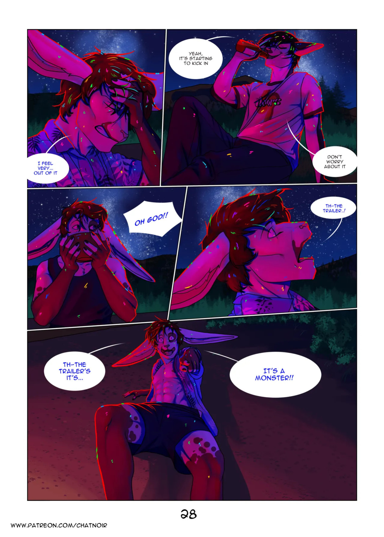[Chat Noir (LaudanumSerum)] Hit the Road: Chapter 3 - The Dark Side of the Moon (Incomplete)