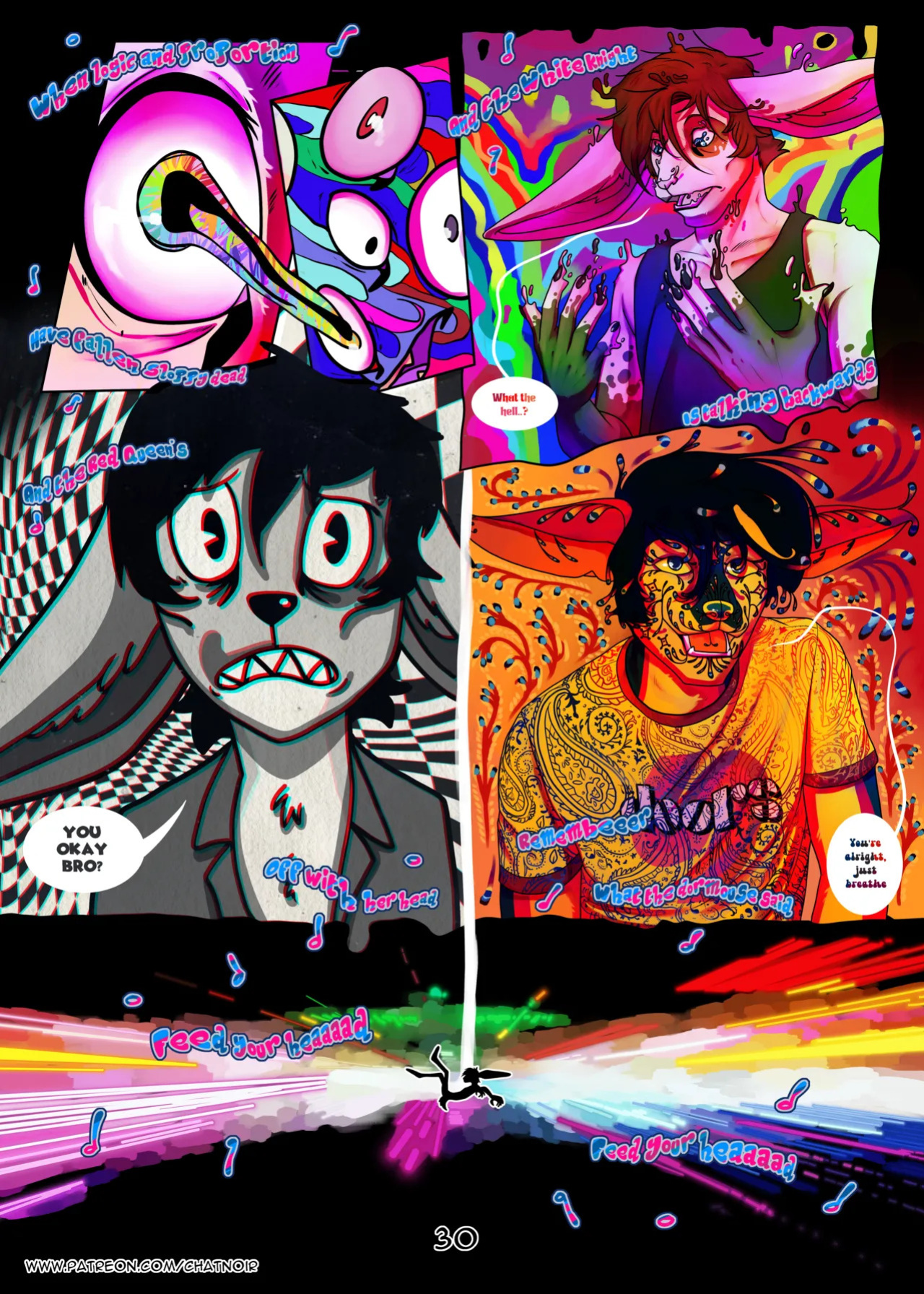 [Chat Noir (LaudanumSerum)] Hit the Road: Chapter 3 - The Dark Side of the Moon (Incomplete)