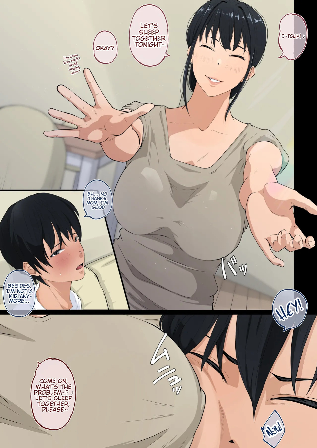 [Daidai Shikibu] Kaa-san wa Boku no Koto ga Suki Sugiru!! | I think my mom loves me way too much!! [English] [waterkujo]