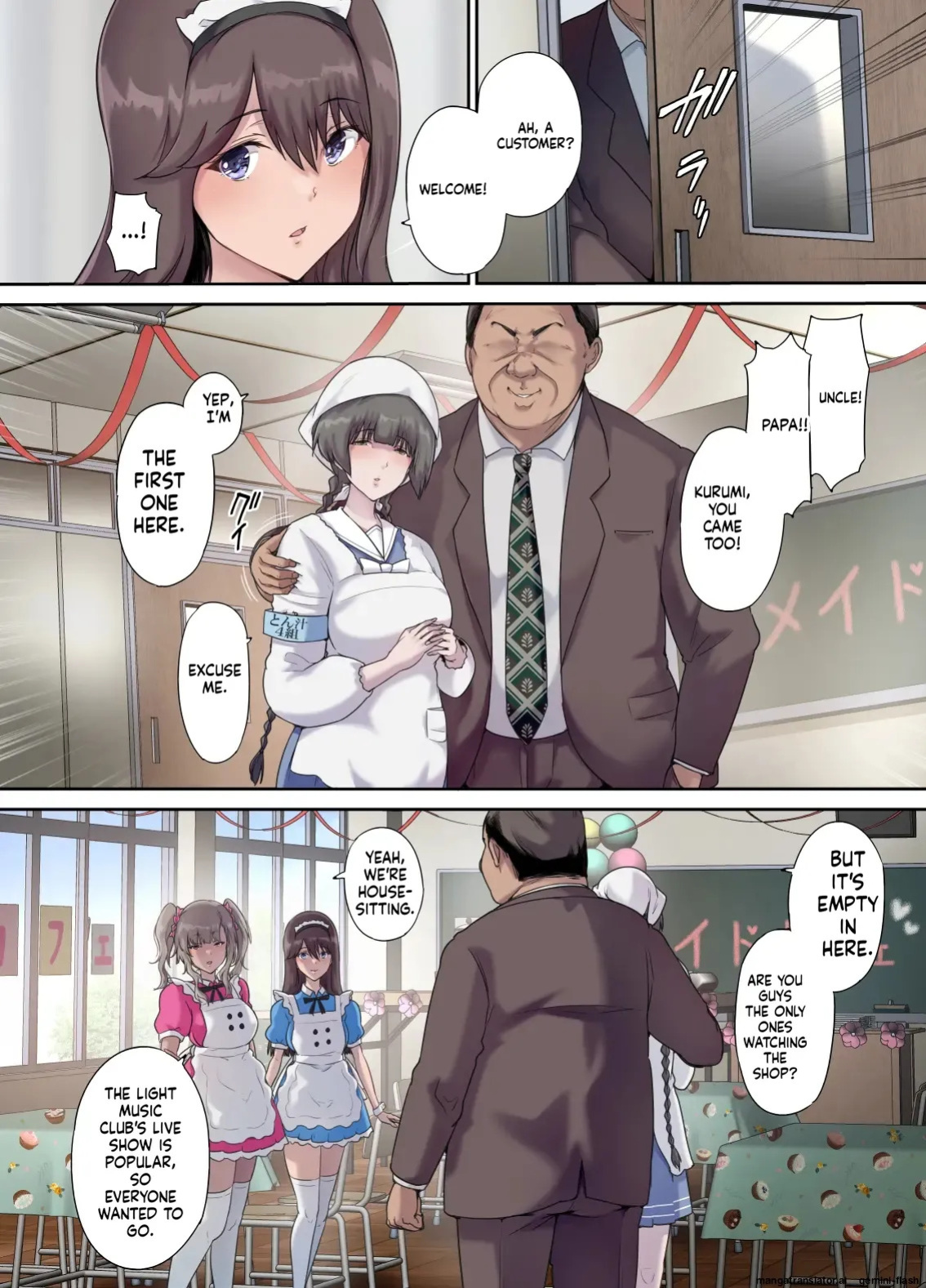 [Kisei Toukyoku (Richard Bahman)] Daddy's Bedroom is a Hangout For His Daughter's Friends 5: Pregnancy Report [English] [MTL]