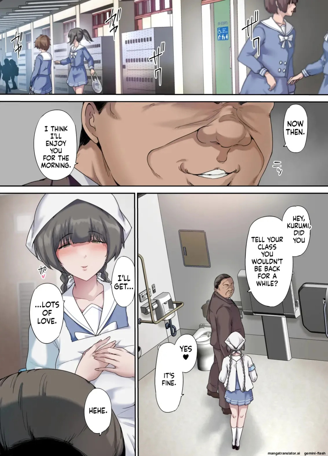 [Kisei Toukyoku (Richard Bahman)] Daddy's Bedroom is a Hangout For His Daughter's Friends 5: Pregnancy Report [English] [MTL]