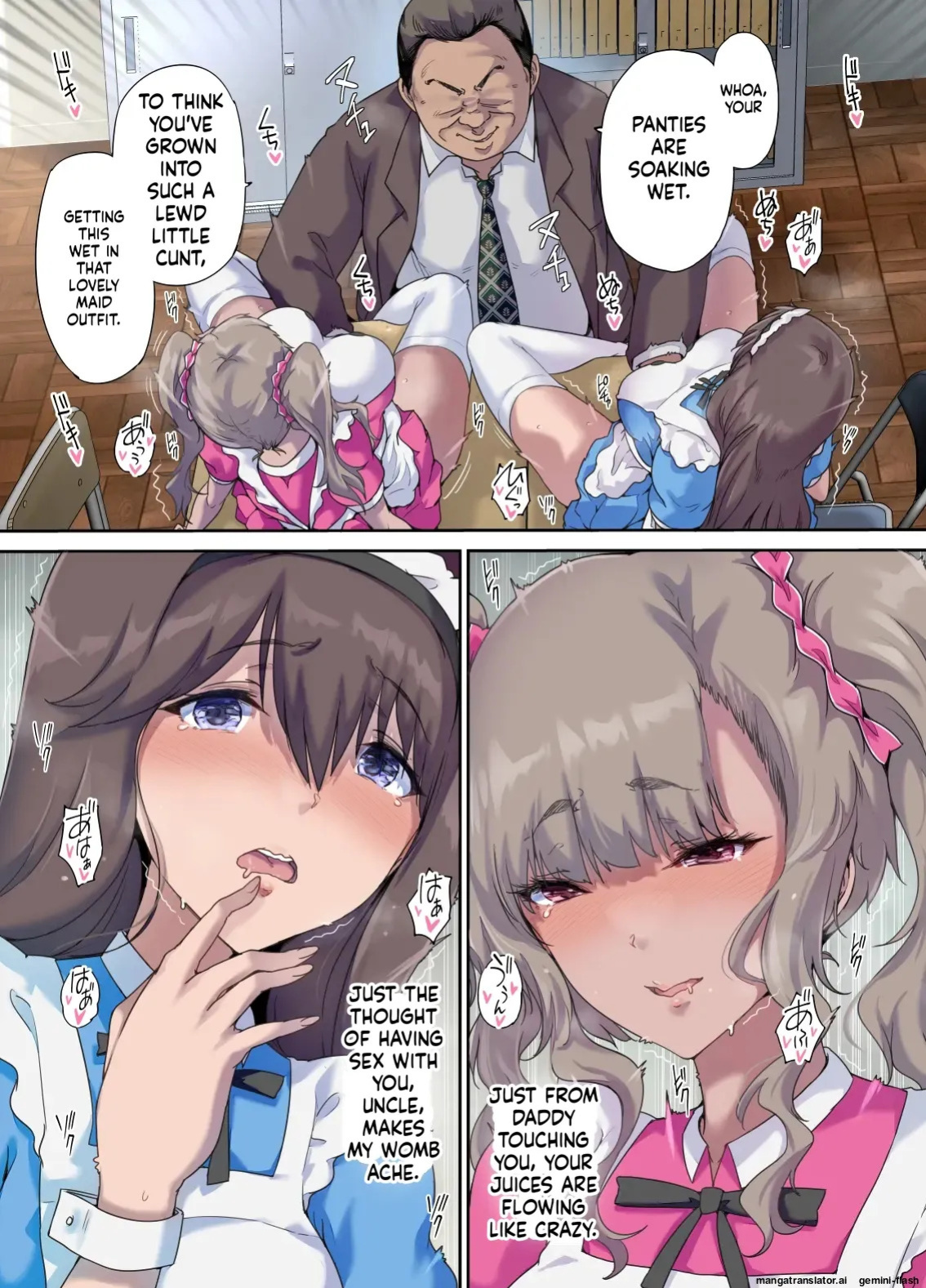 [Kisei Toukyoku (Richard Bahman)] Daddy's Bedroom is a Hangout For His Daughter's Friends 5: Pregnancy Report [English] [MTL]