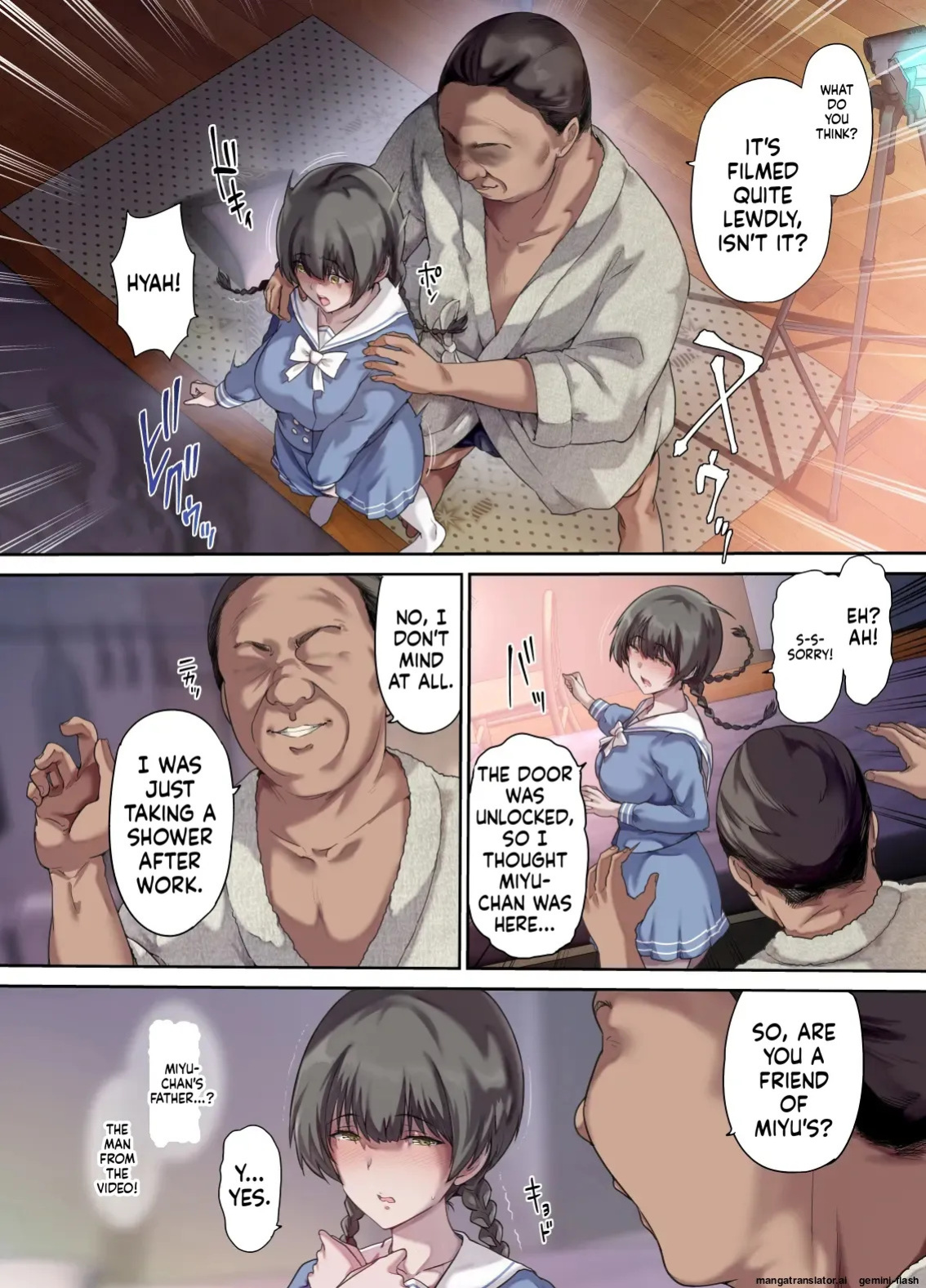 [Kisei Toukyoku (Richard Bahman)]Daddy's Bedroom is a Hangout For His Daughter's Friends 2: New Friends [English] [MTL]