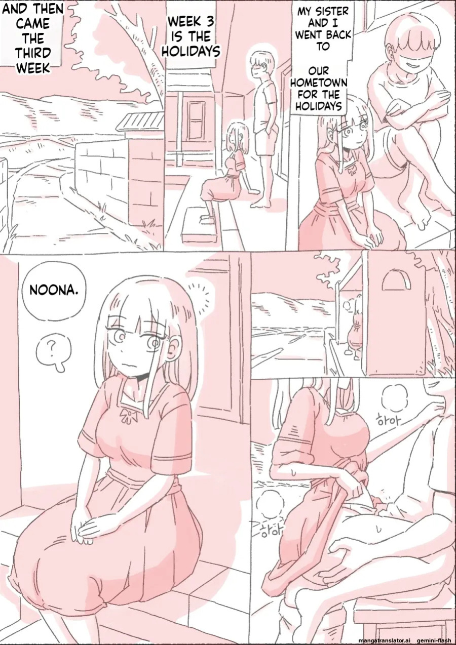 [Nisino] Filming a Video in the Early Morning with My Sister