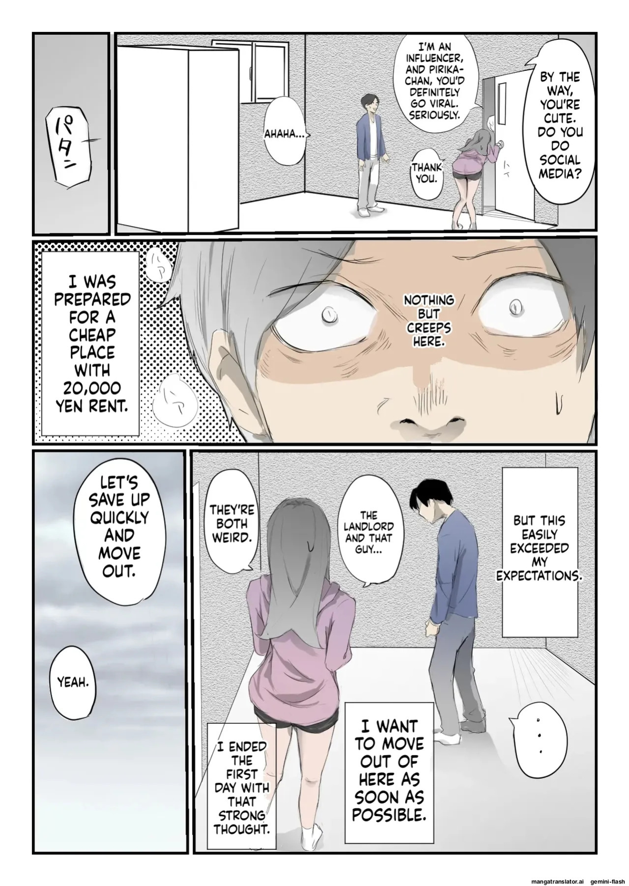 [Negiosu (Neiba)] Yasui Share House de Kanojo ga Nerawareru Hanashi