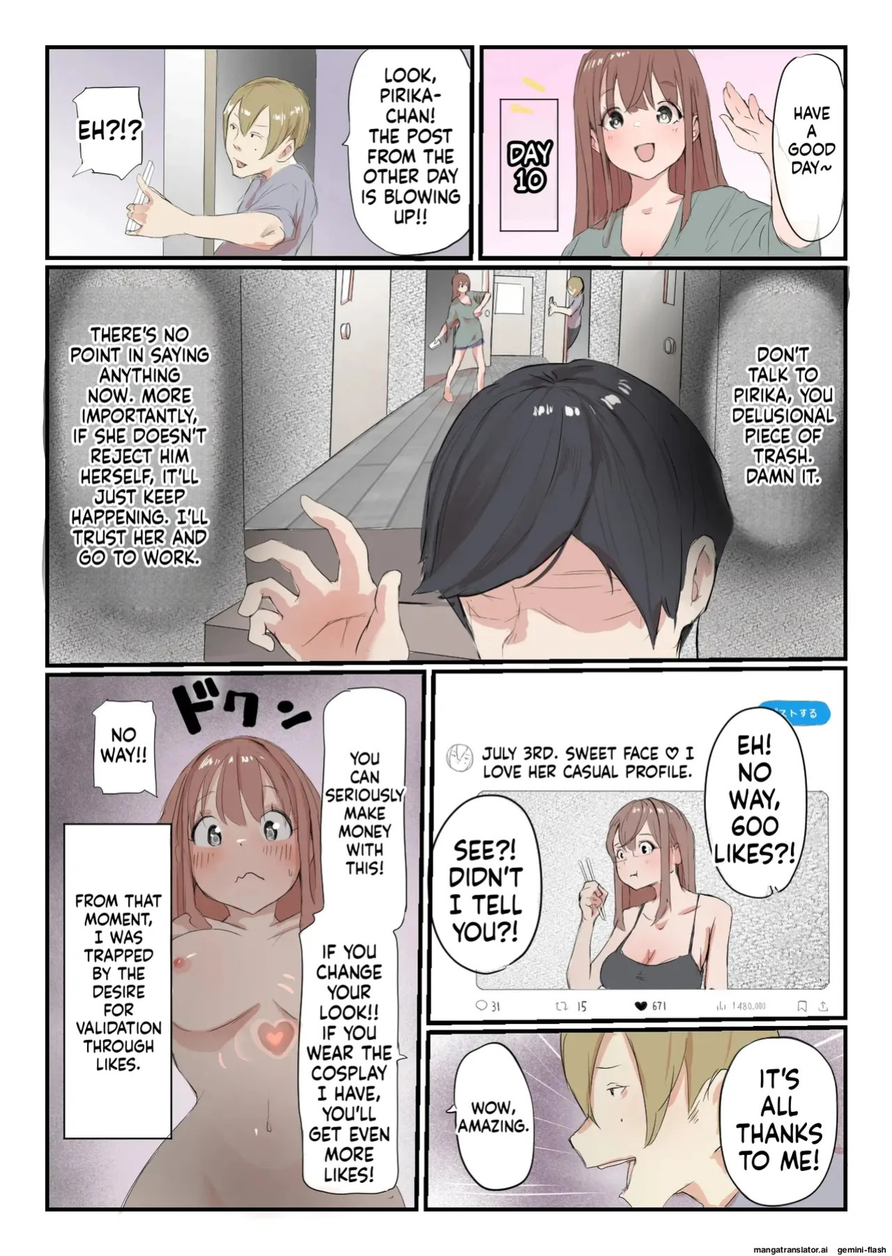 [Negiosu (Neiba)] Yasui Share House de Kanojo ga Nerawareru Hanashi