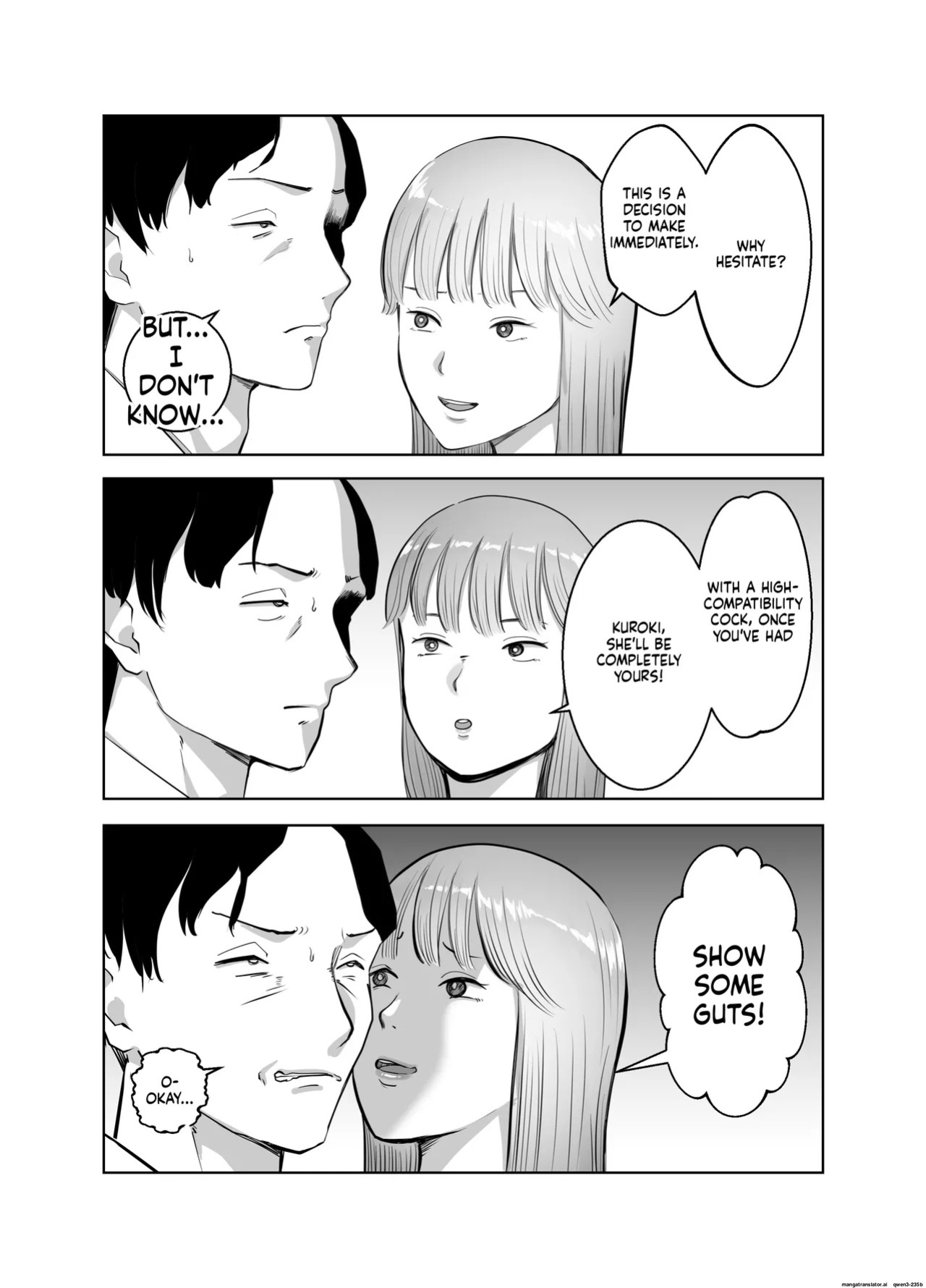 [Bad End Dreamer] Netorarensa 3 Saikou ni Aishou no ii Otoko [MTL]