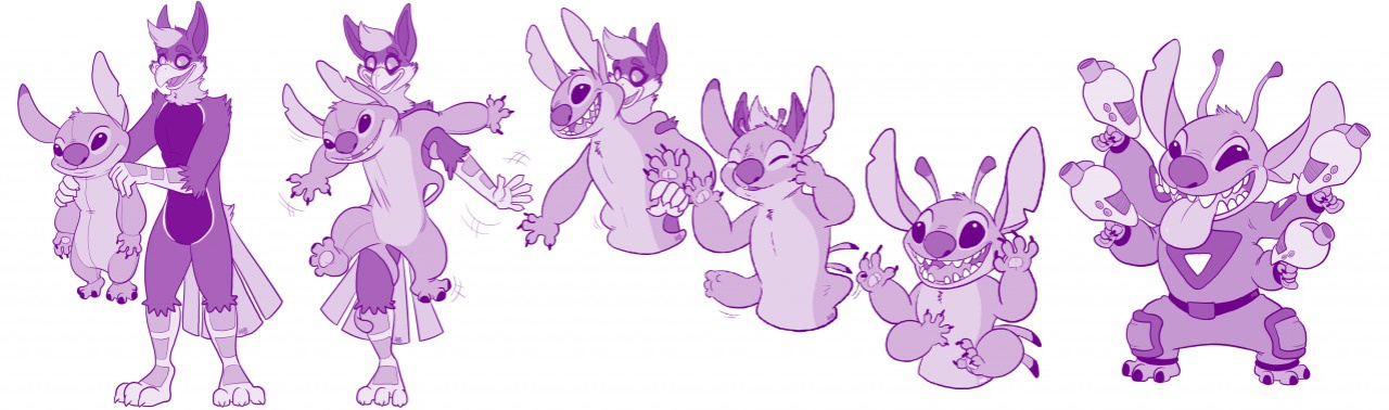 Nearu Senpai Stich Love Collection