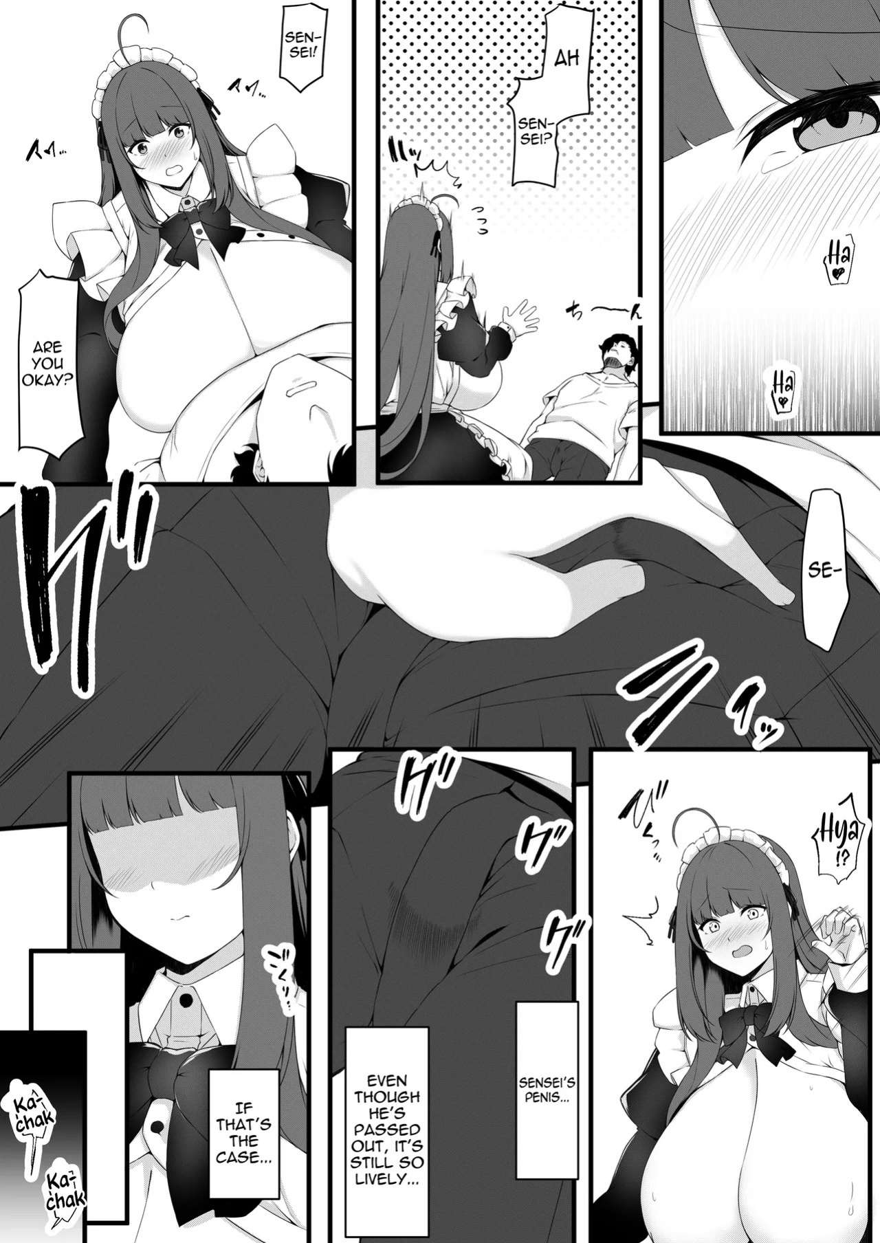 [Script Garden (Arashiki Mamizu)] Oshiego Maid no Renai Jijou - Maid Student Romantic relationship circumstance [English] [meganekun_tl] [Digital]