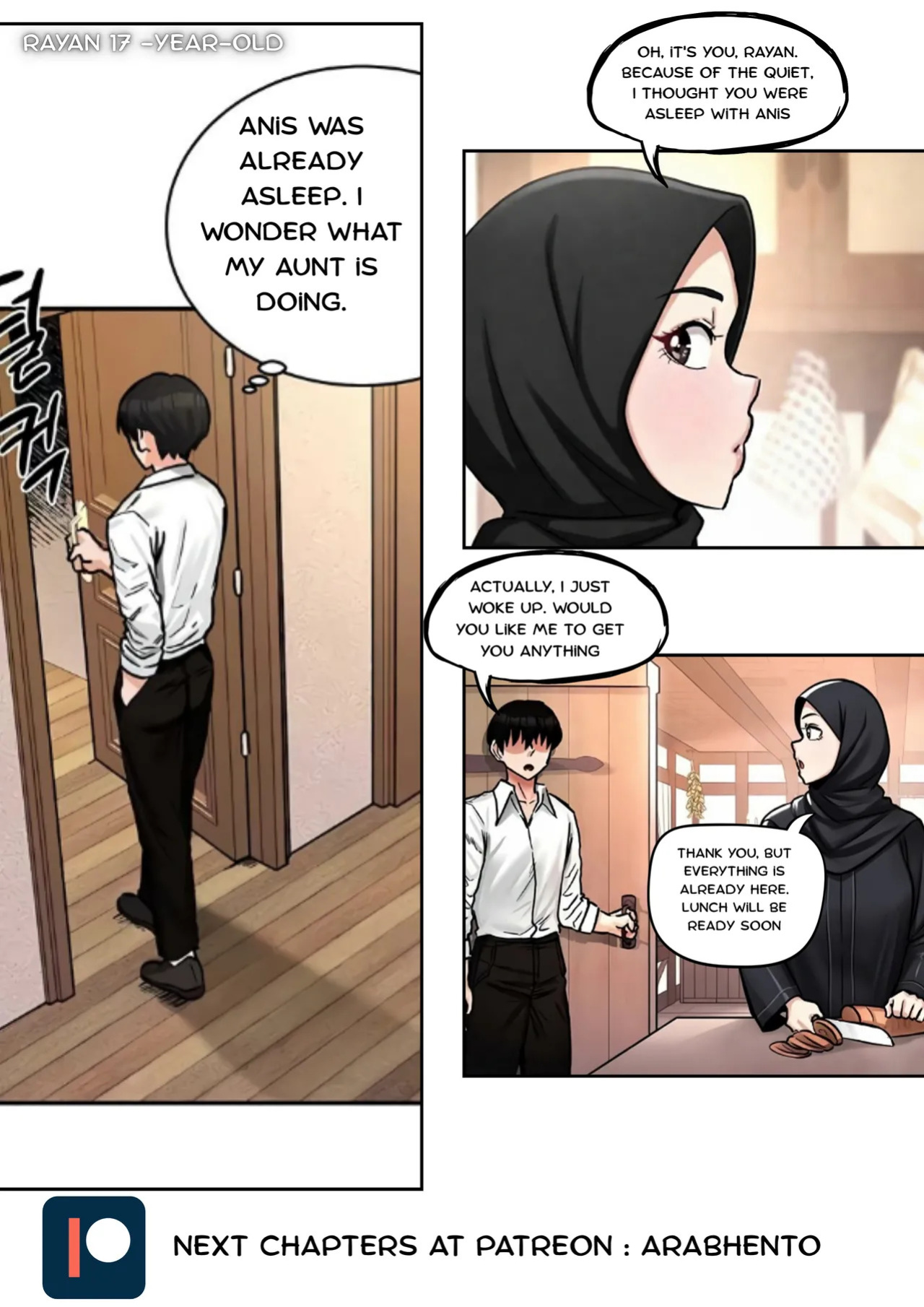ArabHento - Chapter 1 : Affair with my hijab aunt