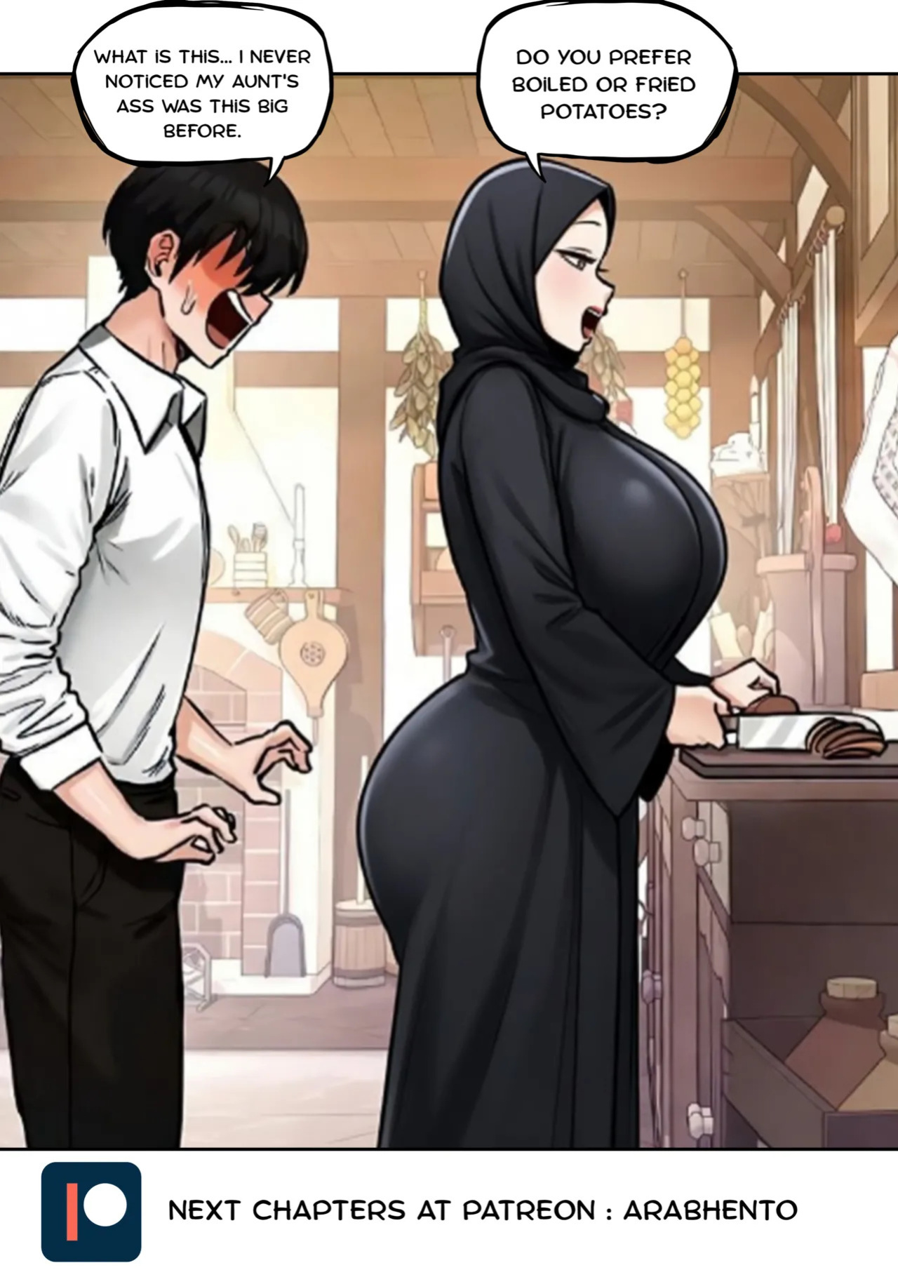 ArabHento - Chapter 1 : Affair with my hijab aunt