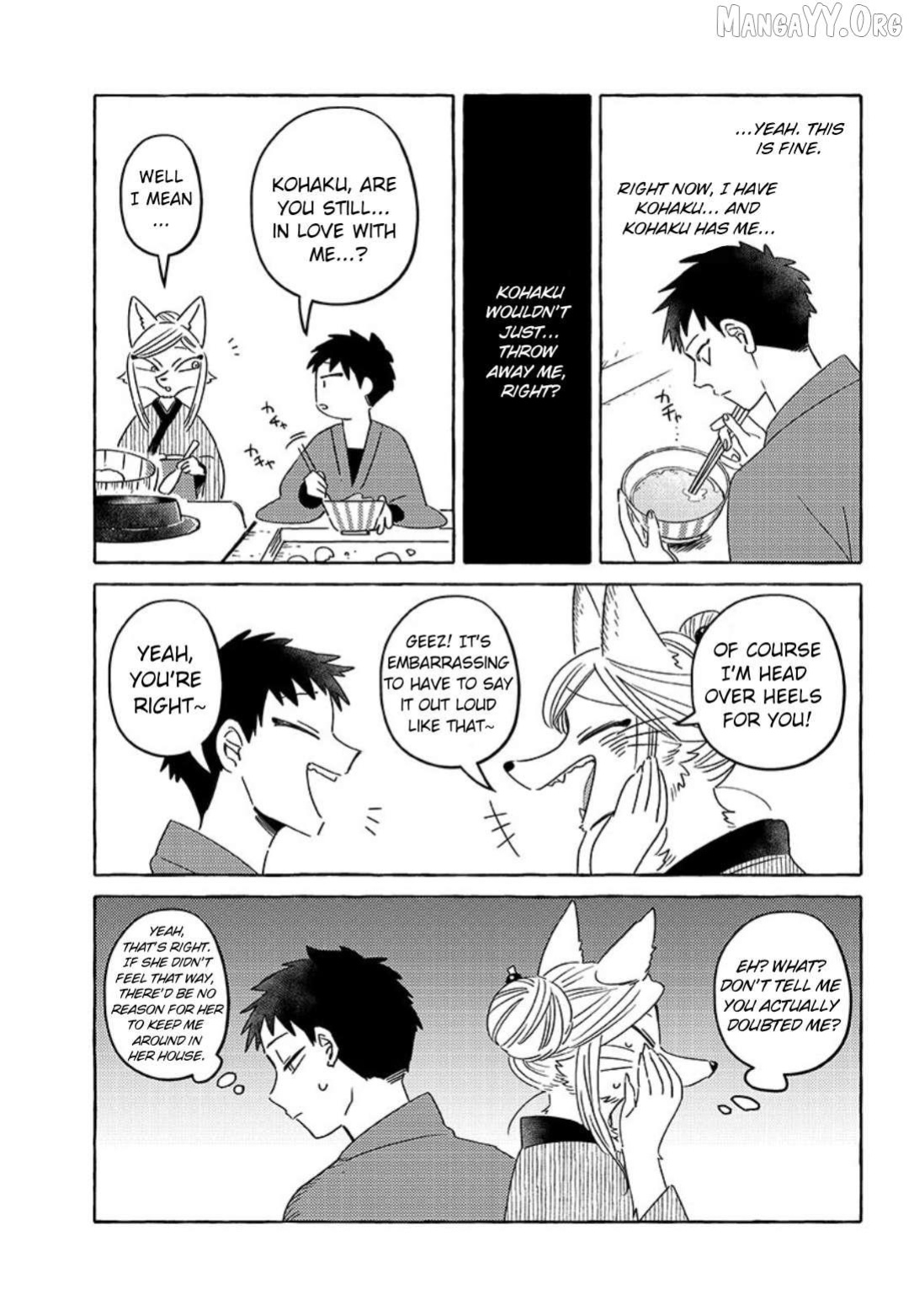 [Iwatobi Neko] Fox-faced Couple Komen Fuufu 狐面夫婦 Ch. 17-24 [English]