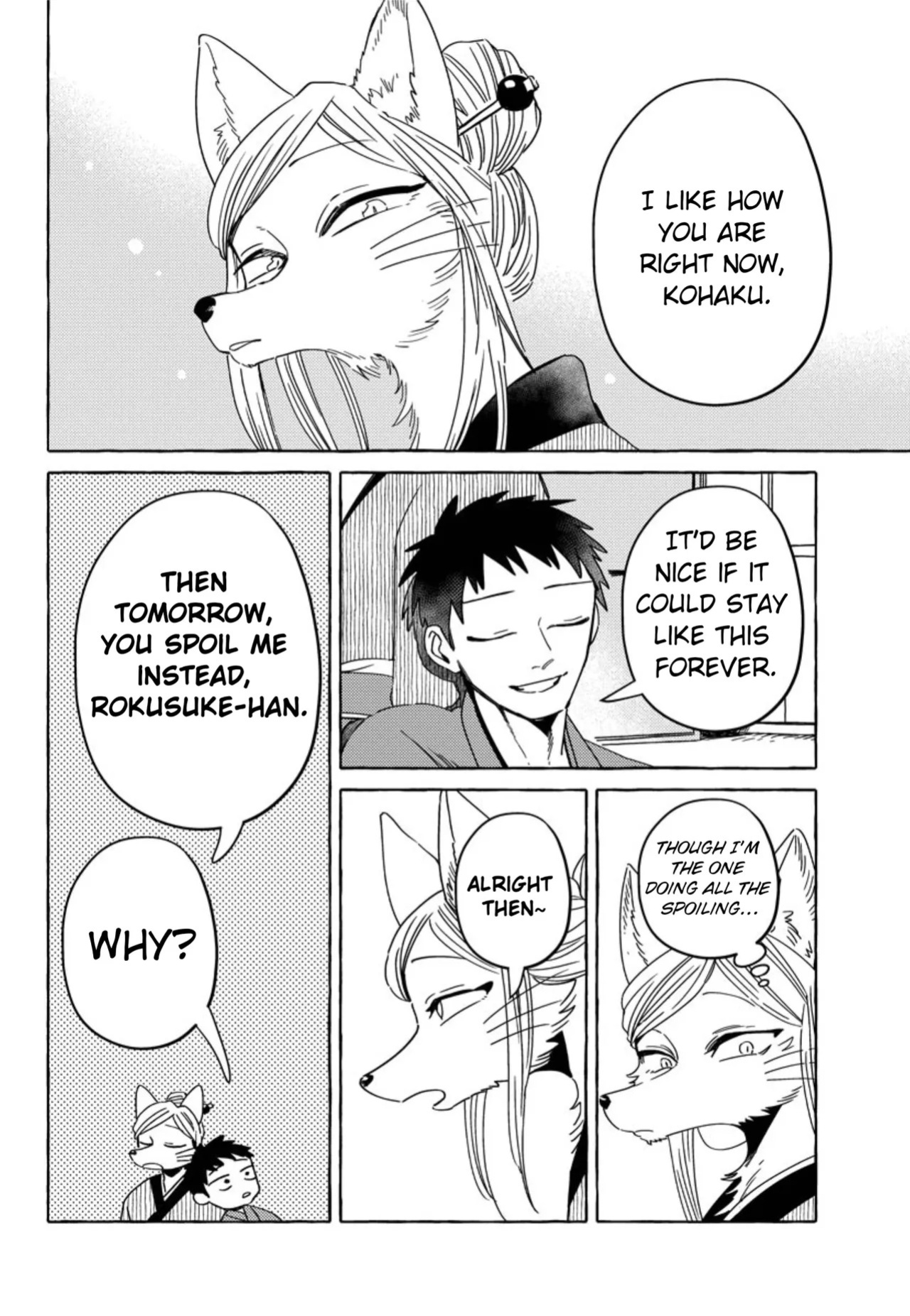 [Iwatobi Neko] Fox-faced Couple Komen Fuufu 狐面夫婦 Ch. 17-24 [English]