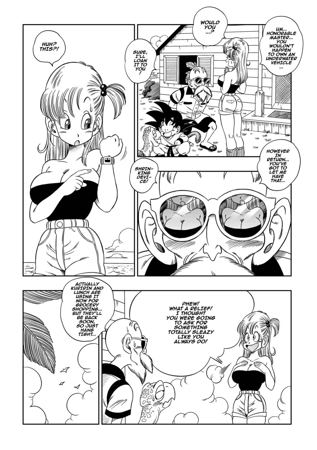 [Yamamoto] Kame Toilet (Dragon Ball) [English] [Decensored]