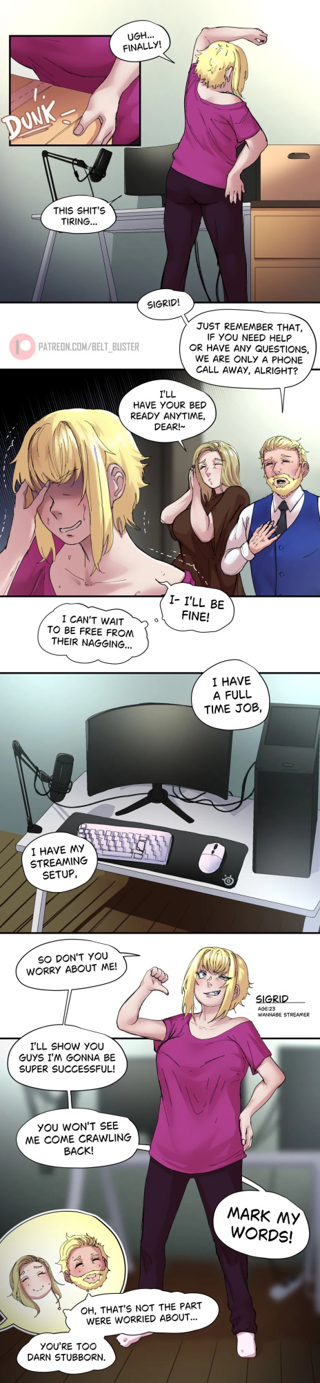 [ Belt_Buster ] Sigrid's Daily Life