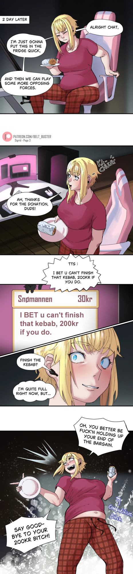 [ Belt_Buster ] Sigrid's Daily Life