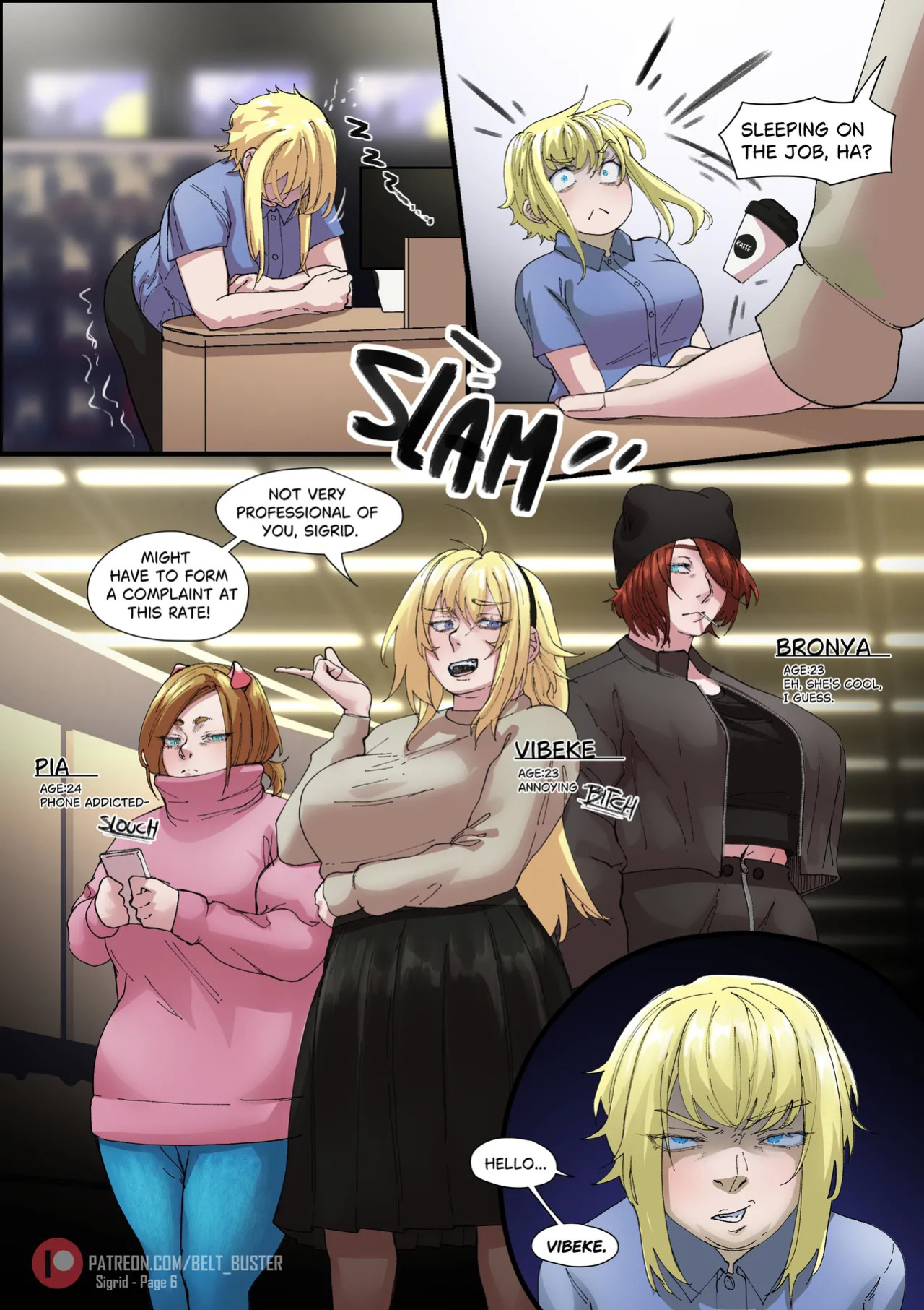 [ Belt_Buster ] Sigrid's Daily Life