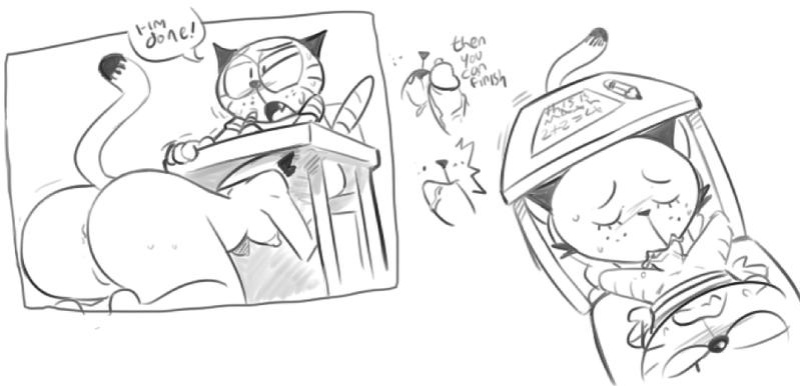 [allthefallen] the_complex_adventures_of_eddie_puss (parody)