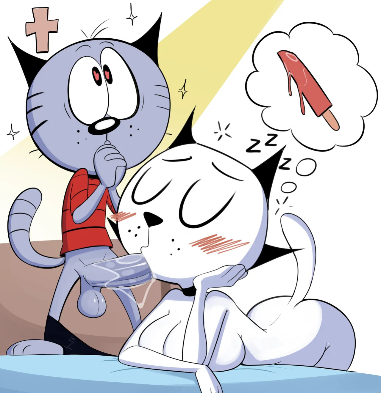 [allthefallen] the_complex_adventures_of_eddie_puss (parody)