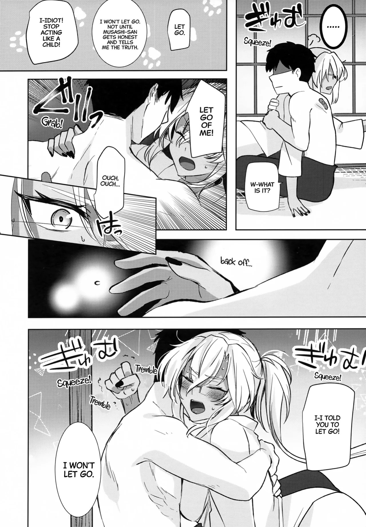 (Gunreibu Shuho Goudou Enshuu Reiwa Sannen Touki) [Marosaan (Yunamaro)] Musashi-san no Yoru Jijou Hisho-kan no Sajikagen-hen | Musashi's Nightly Affairs: The Secretary Ship's Determination -(Kantai Collection -KanColle-) [English] [CarlJPTL]