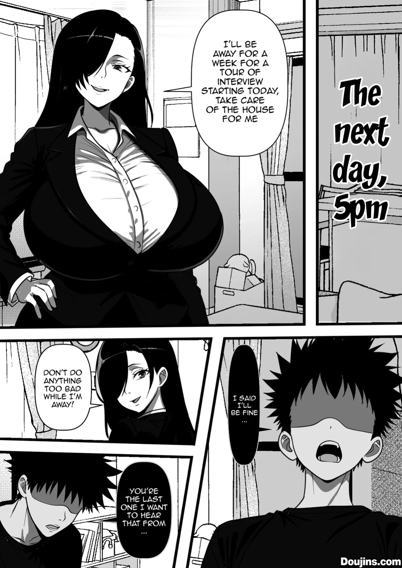 [Furitendou] Mob Danshi datta Ore ga Haha no Kouhai no YanMama o Haramaseru made no Hanashi | The Story Of How I, An Irrelevant Guy, Got To Impregnate My Mother's Delinquent MILF Friend [English] {Doujins.com}