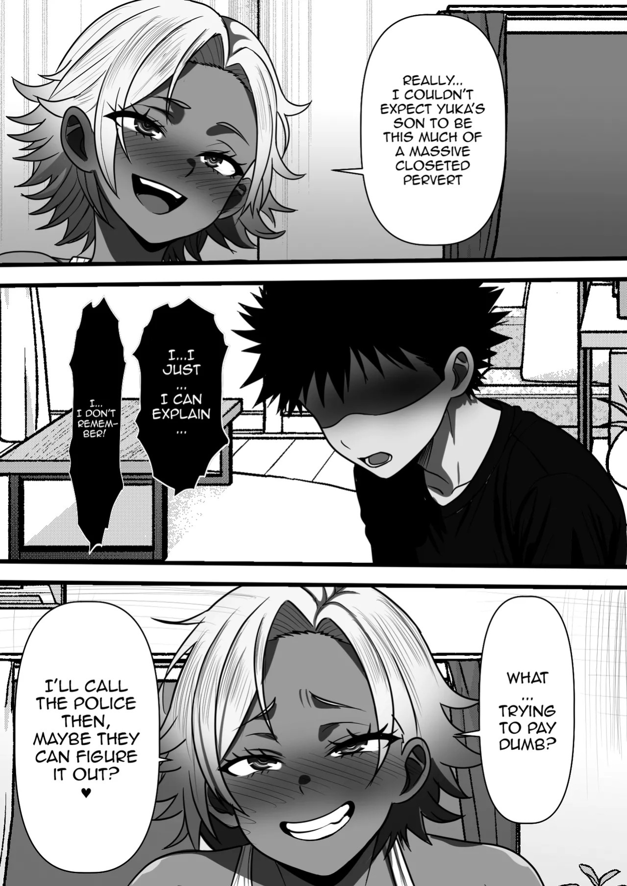 [Furitendou] Mob Danshi datta Ore ga Haha no Kouhai no YanMama o Haramaseru made no Hanashi | The Story Of How I, An Irrelevant Guy, Got To Impregnate My Mother's Delinquent MILF Friend [English] {Doujins.com}
