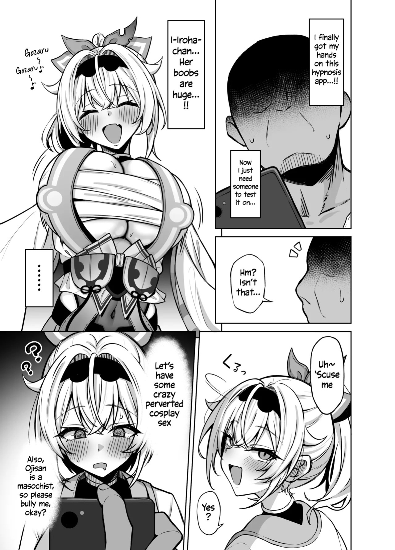 [Mugieru Koubo (Yuu.)] Cosplay Gozaru (Kazama Iroha) [English] [Digital]