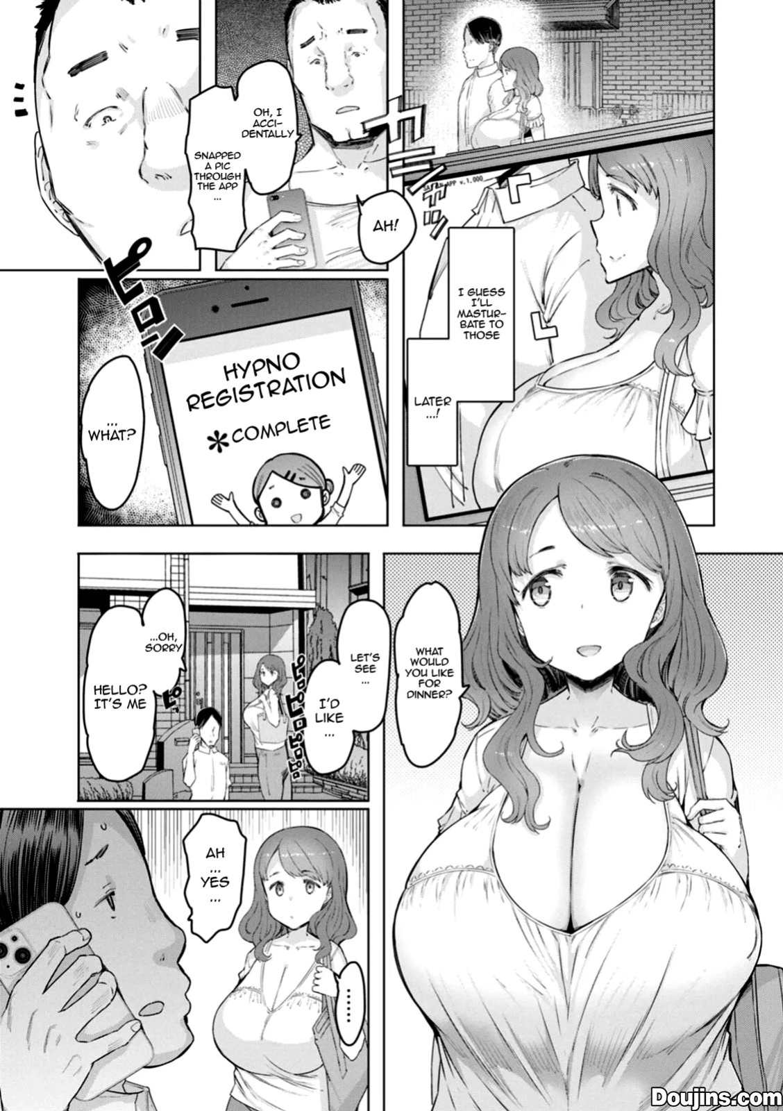 [EBA] Hitozuma Saimin Appli | Housewife Hypnosis App [English] {Doujins.com} [Digital]