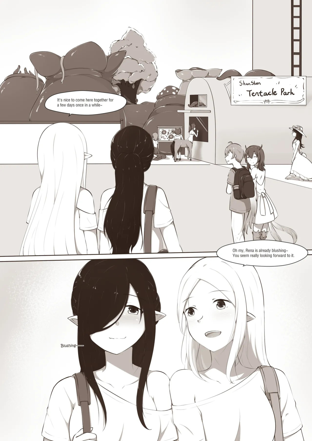 [MagicA2] Black and White | Welcome to Tentacle Park 1 [English]