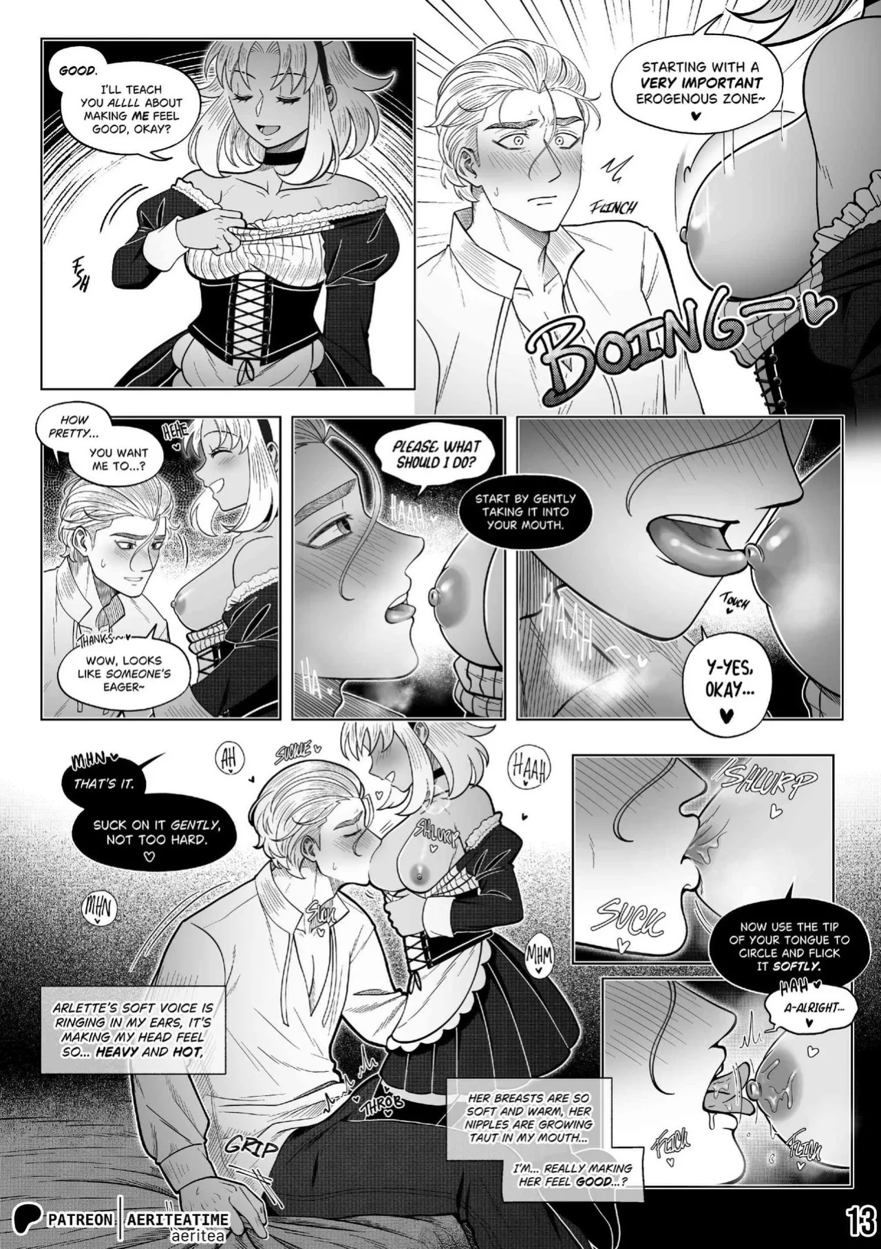 [aeritea] Otome Isekai: The Incompetent Competent Prince Wants to Service the Maid From Another World?!