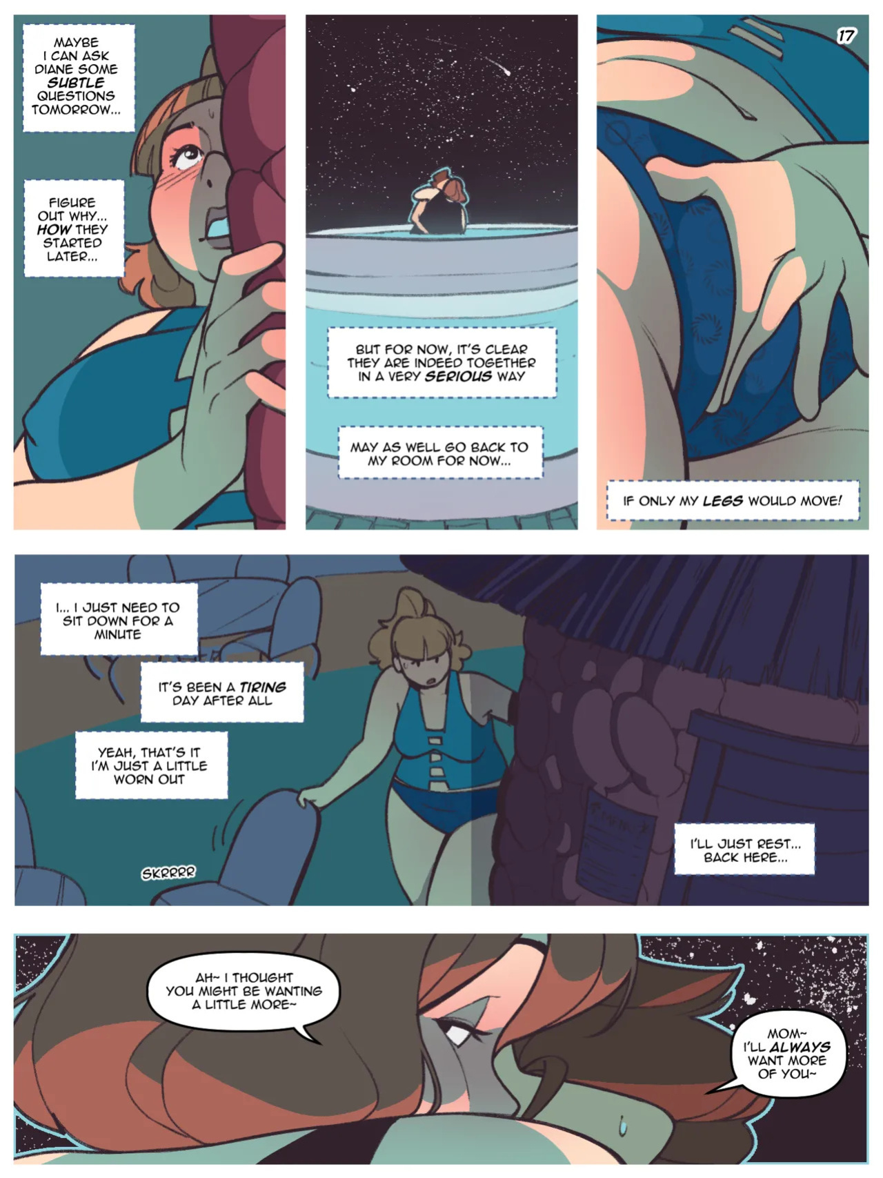 [Not Enough Milk] Swimsuit Shopping [English] [Colorized] [Ongoing]