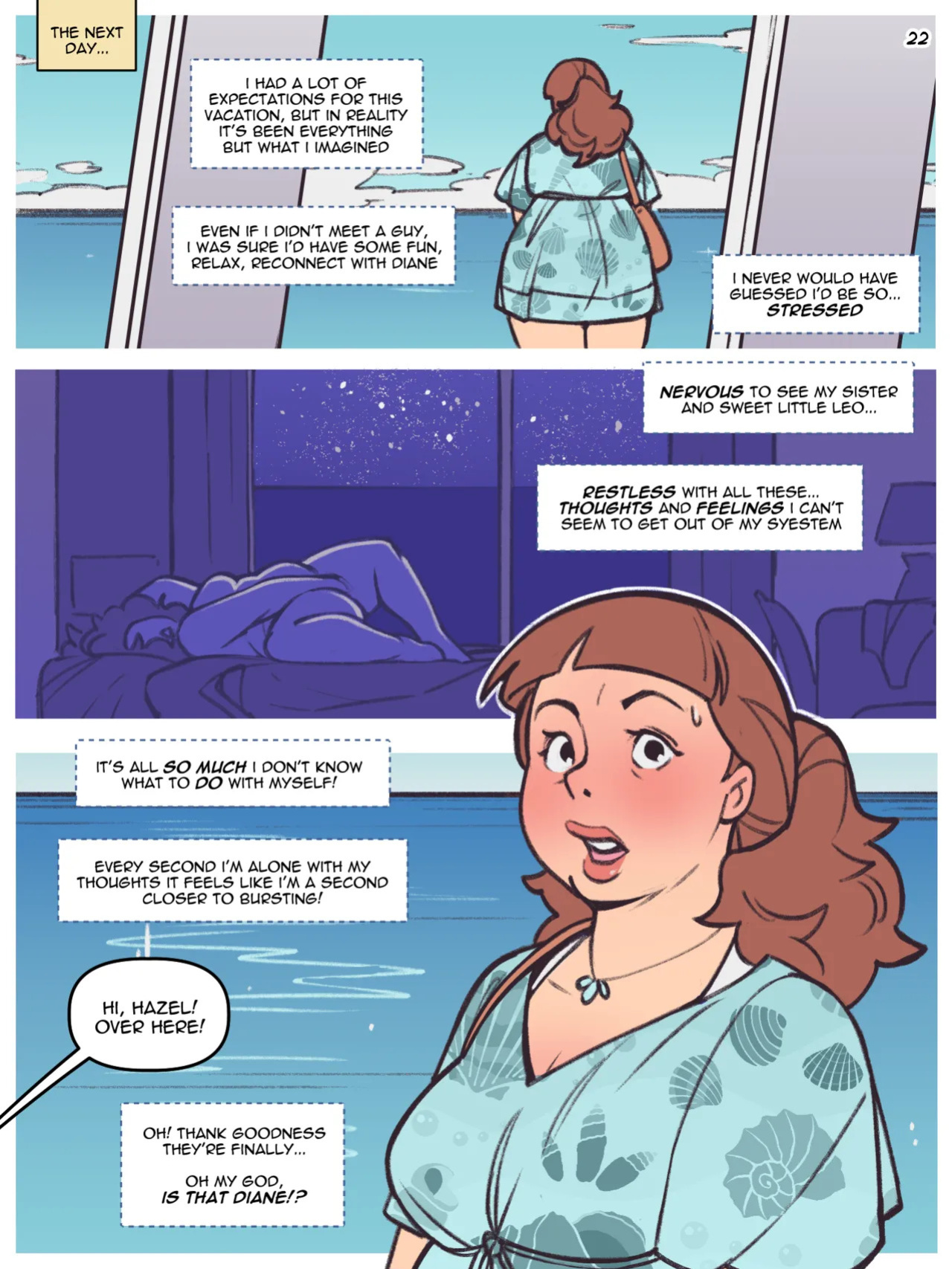 [Not Enough Milk] Swimsuit Shopping [English] [Colorized] [Ongoing]