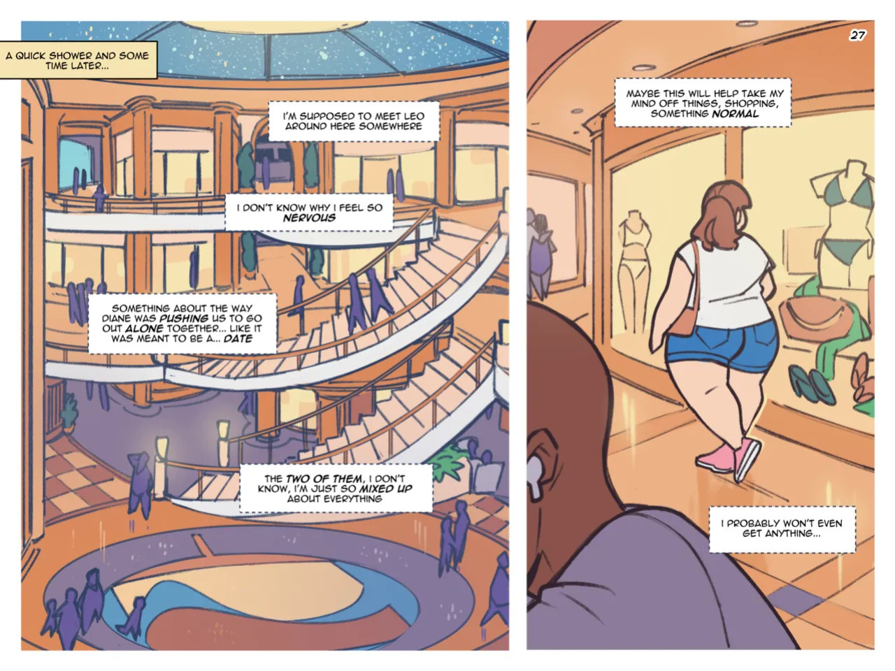[Not Enough Milk] Swimsuit Shopping [English] [Colorized] [Ongoing]