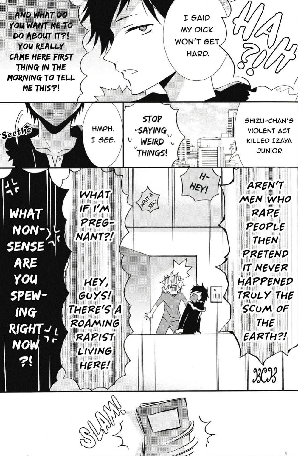 [Keenism] Please, Be Careful About Romance -- Durarara dj [Eng] {KCK-Amateur Scans}