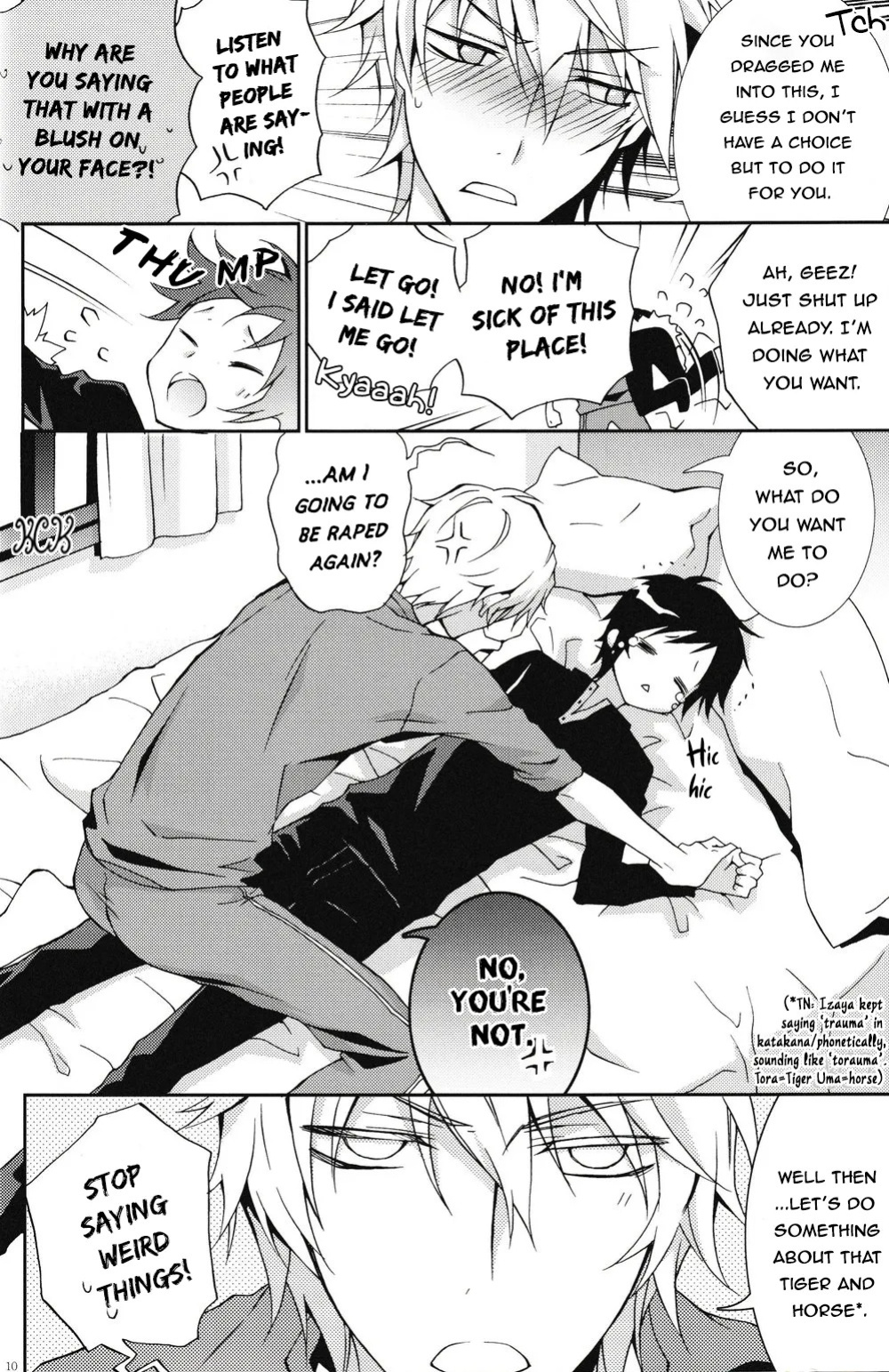 [Keenism] Please, Be Careful About Romance -- Durarara dj [Eng] {KCK-Amateur Scans}