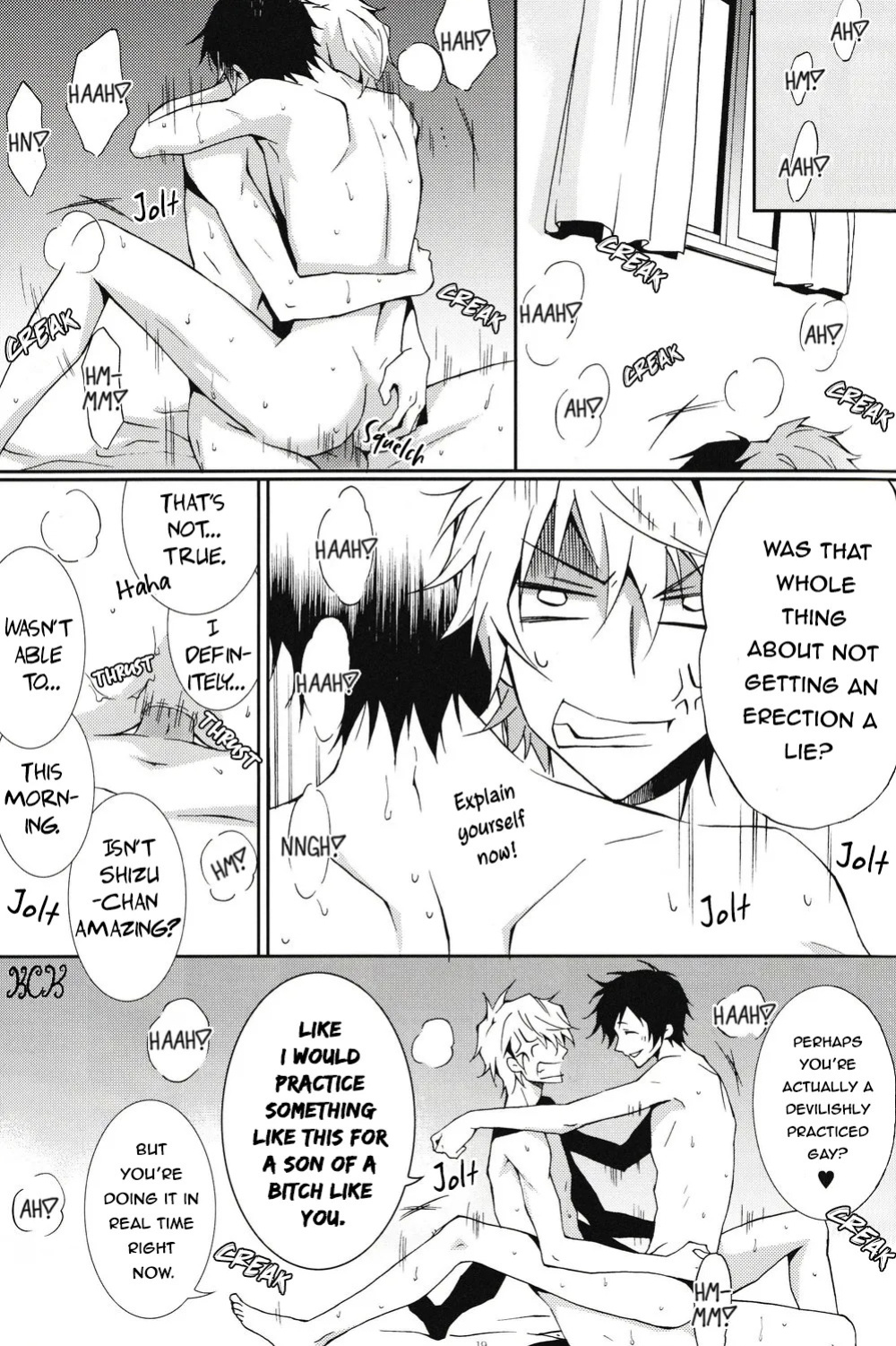 [Keenism] Please, Be Careful About Romance -- Durarara dj [Eng] {KCK-Amateur Scans}